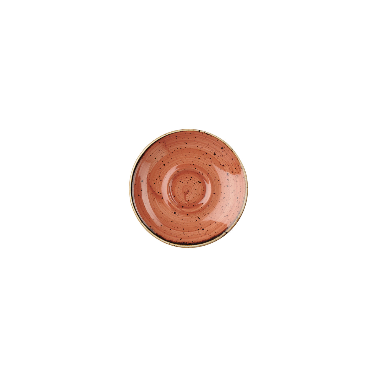 Stonecast, Espresso-Untertasse ø 118 mm Spiced Orange