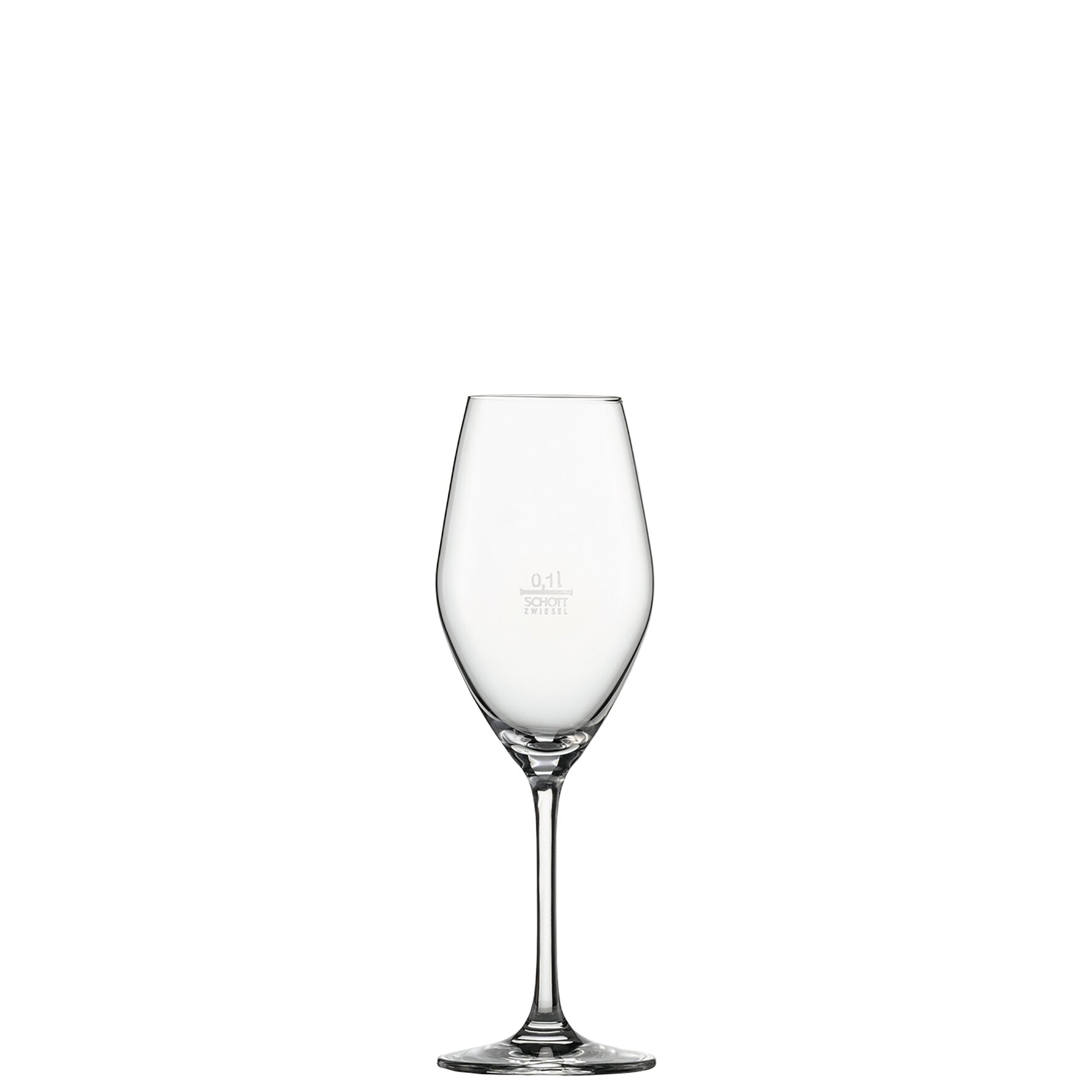 Vina, Champagnerglas ø 70 mm / 0,27 l 0,10 /-/ mit Moussierpunkt