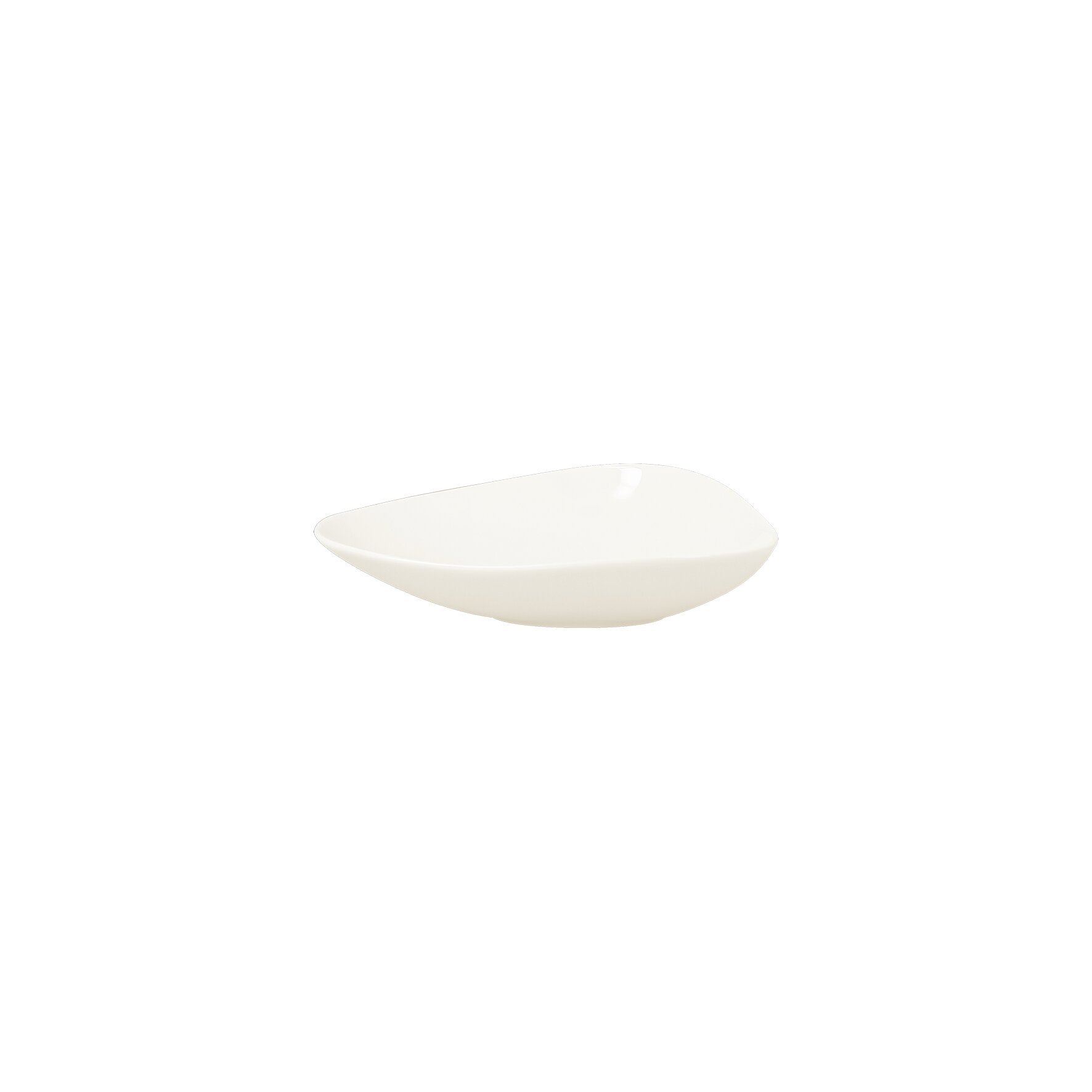 Suggestions Shaped, Salatschale shaped 190 x 150 mm / 0,35 l plain-white