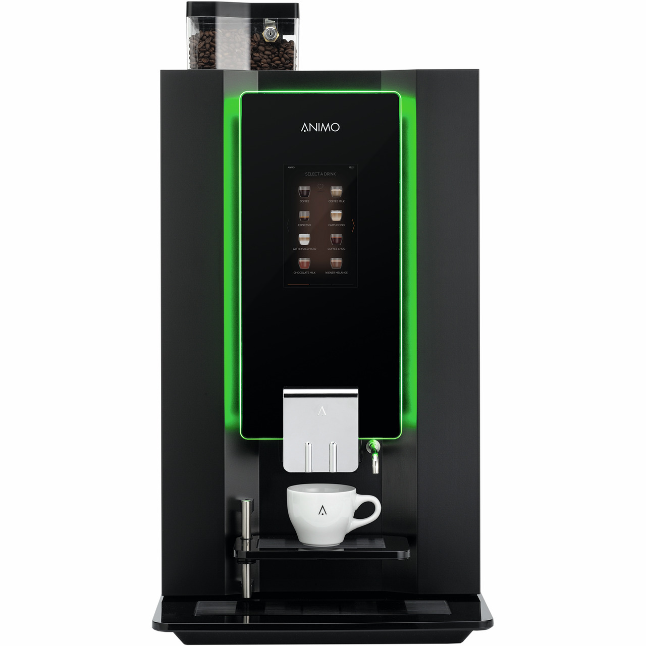 Kaffeevollautomat 3,80 l / OptiBean 2 XL Touch / schwarz