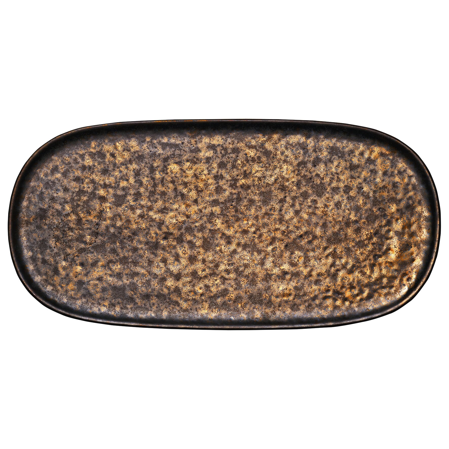 Nivo Metallic, Coupeplatte flach 300 x 150 mm metallic