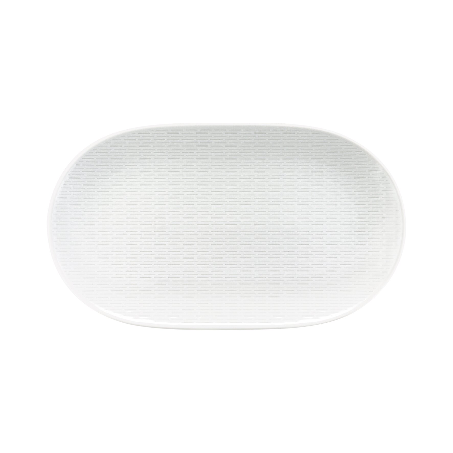 Scope Linea, Coupplatte oval 372 x 222 mm / Relief