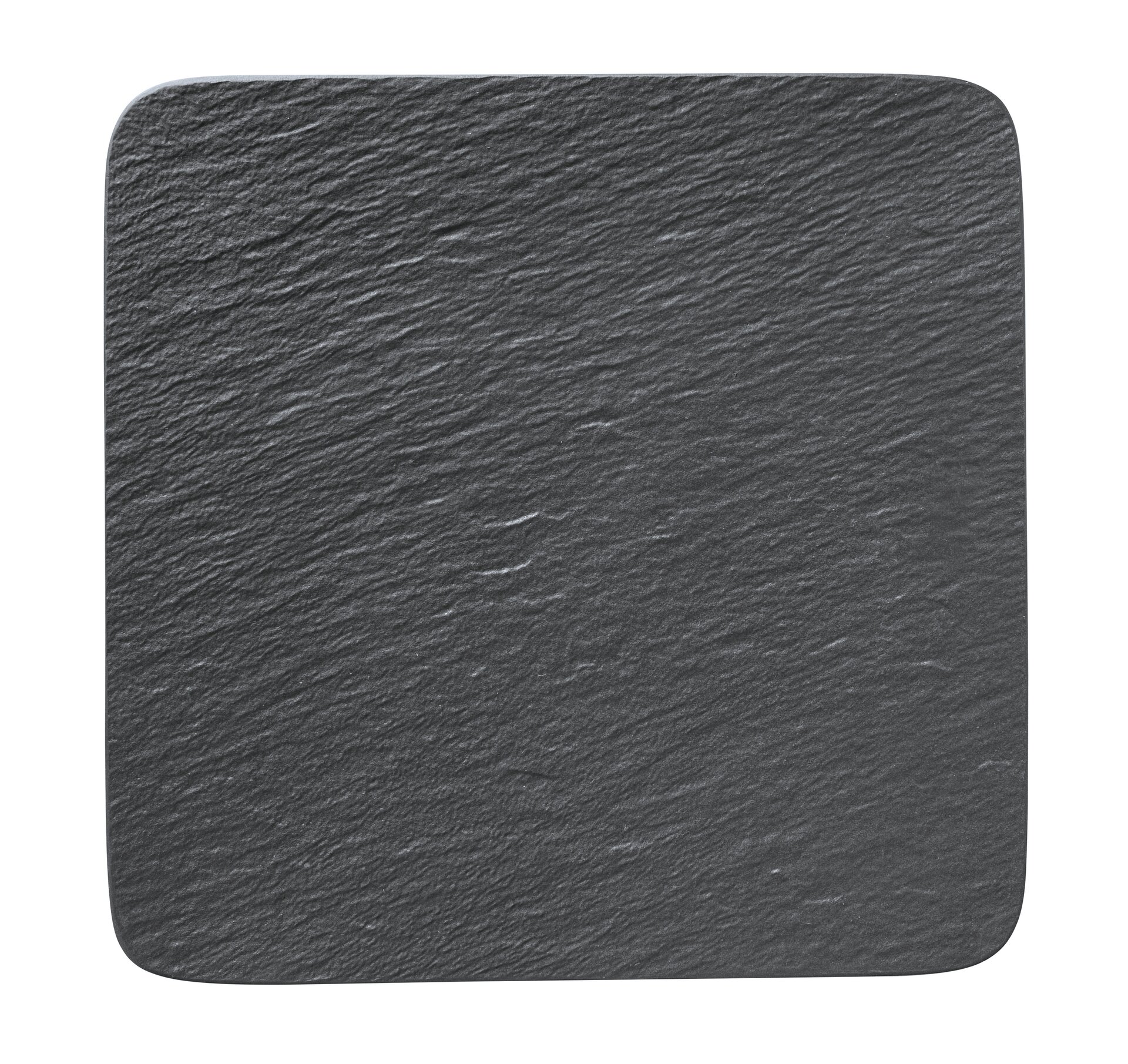 The Rock Black Shale, Platte quadratisch 320 x 320 mm schwarz