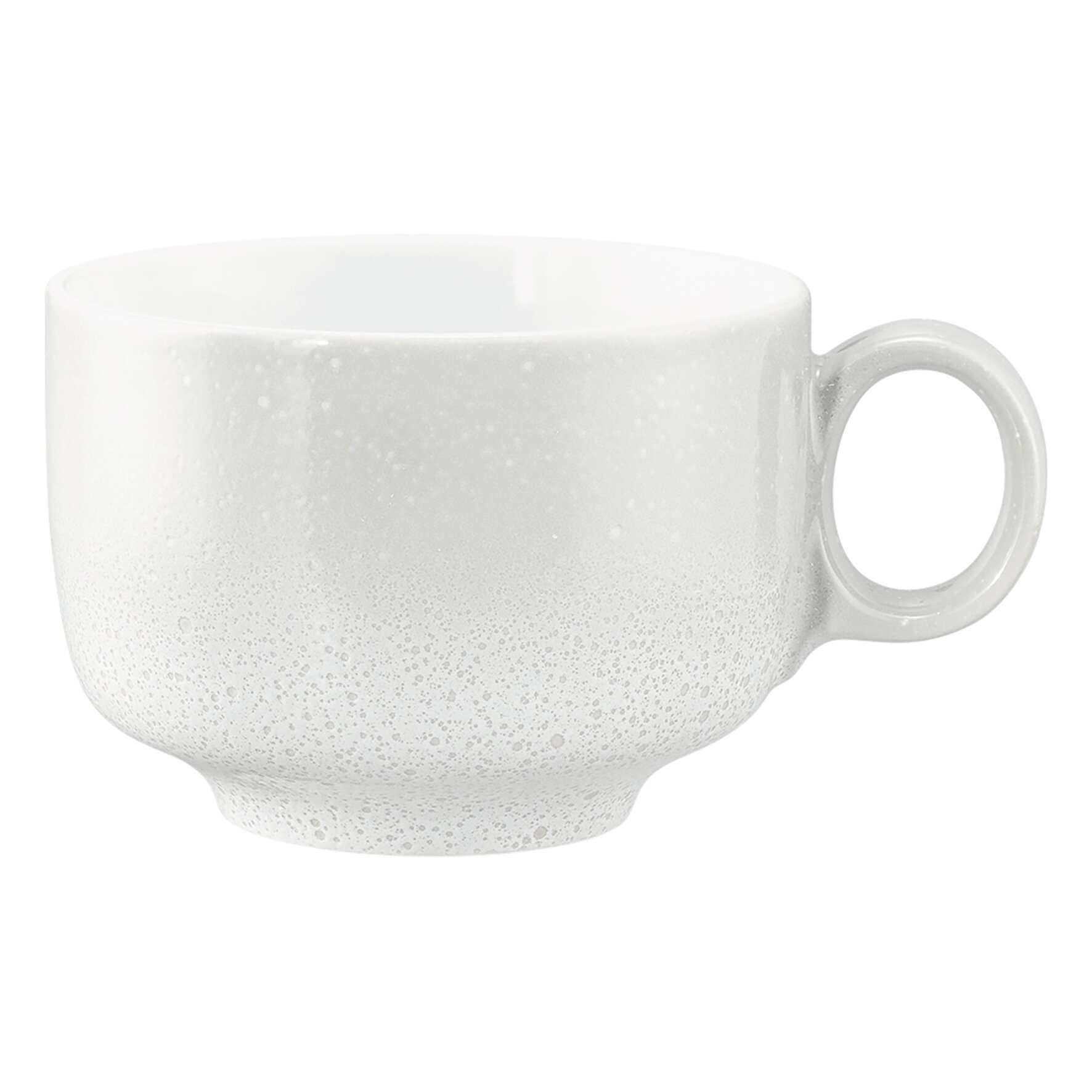 Sento Home, Milchkaffeetasse mit Henkel ø 101 mm / 0,38 l Aura white