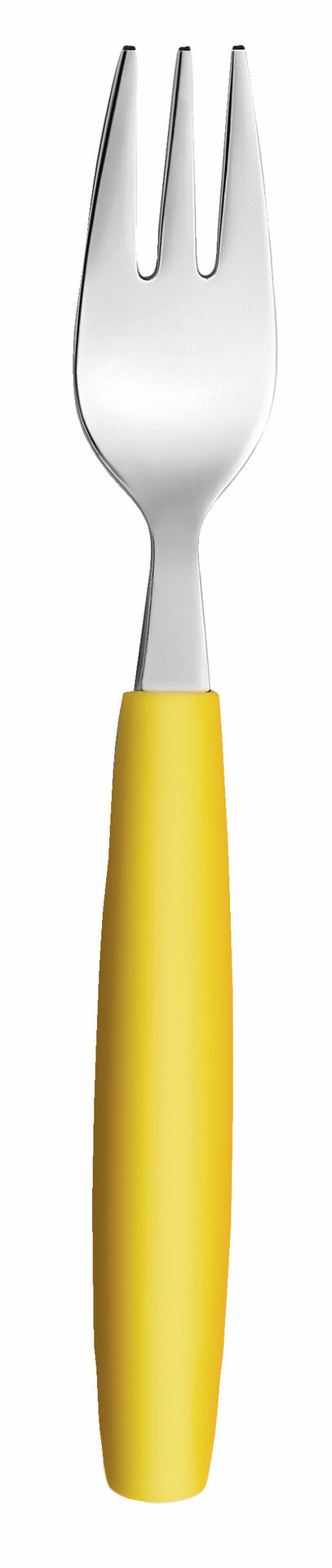Besteckserie "Colour" gelb Kuchengabel