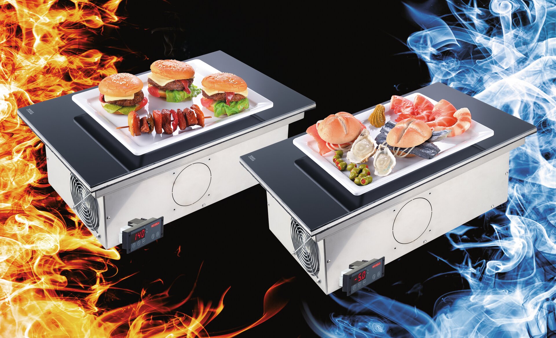 Heiß-Kalt-Platte CP 330 / GN 1/1 / CNS