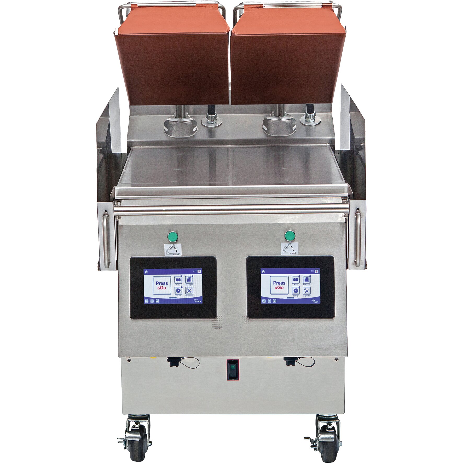 Hochleistungs-Xpress-Grill 2 Platten / Grillfläche 603 x 559 mm