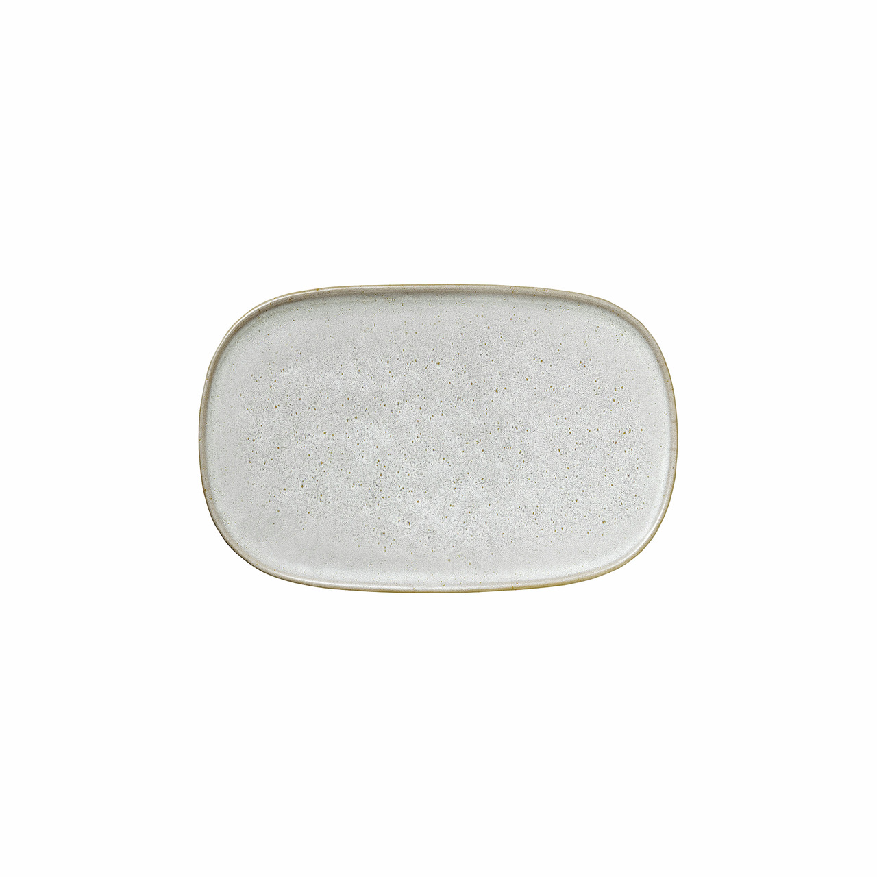 Nivo Moon, Coupe-Platte flach 170 x 110 mm weiß 