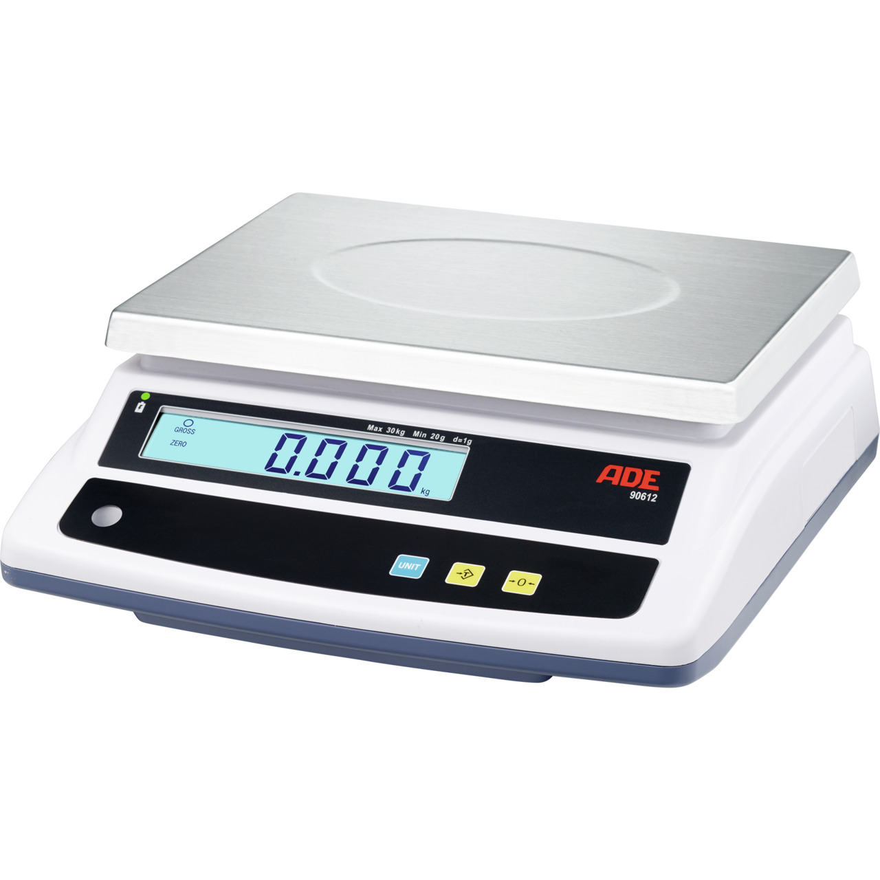 Portionswaage 30,00 kg / Ziffernschritt 1 g / Wiegefläche 295 x 220 mm