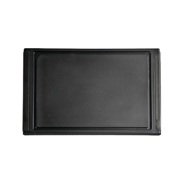 Barschneidebrett Kunststoff 300 x 200 mm schwarz