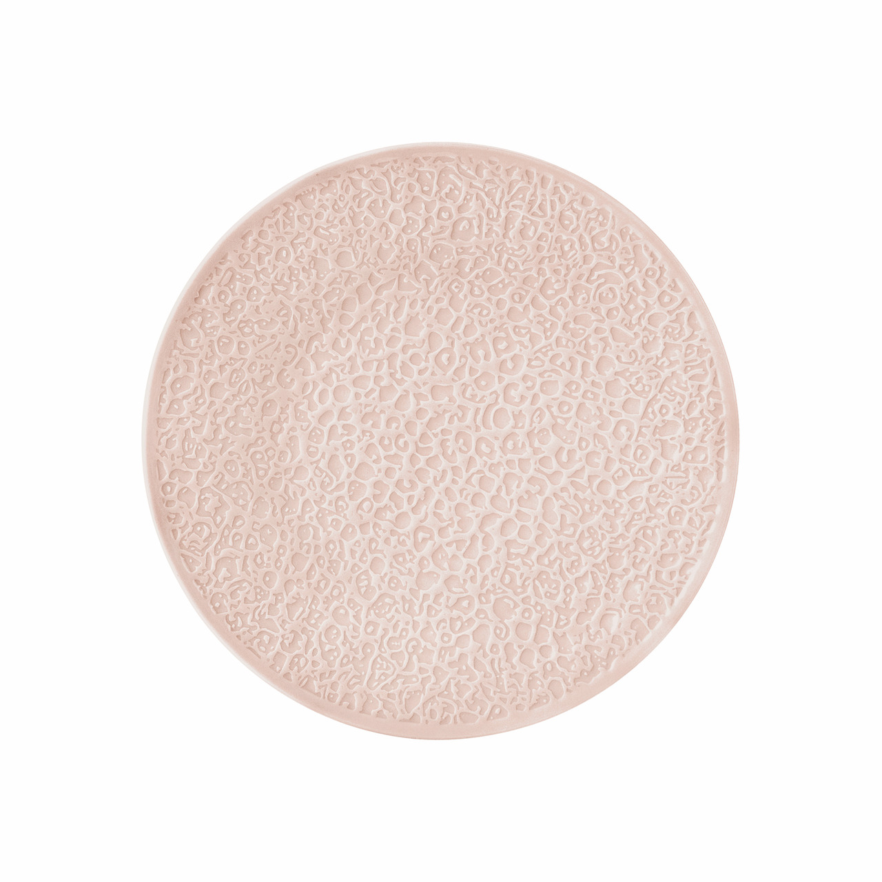 Nori, Teller flach mit Relief ø 215 mm rosé