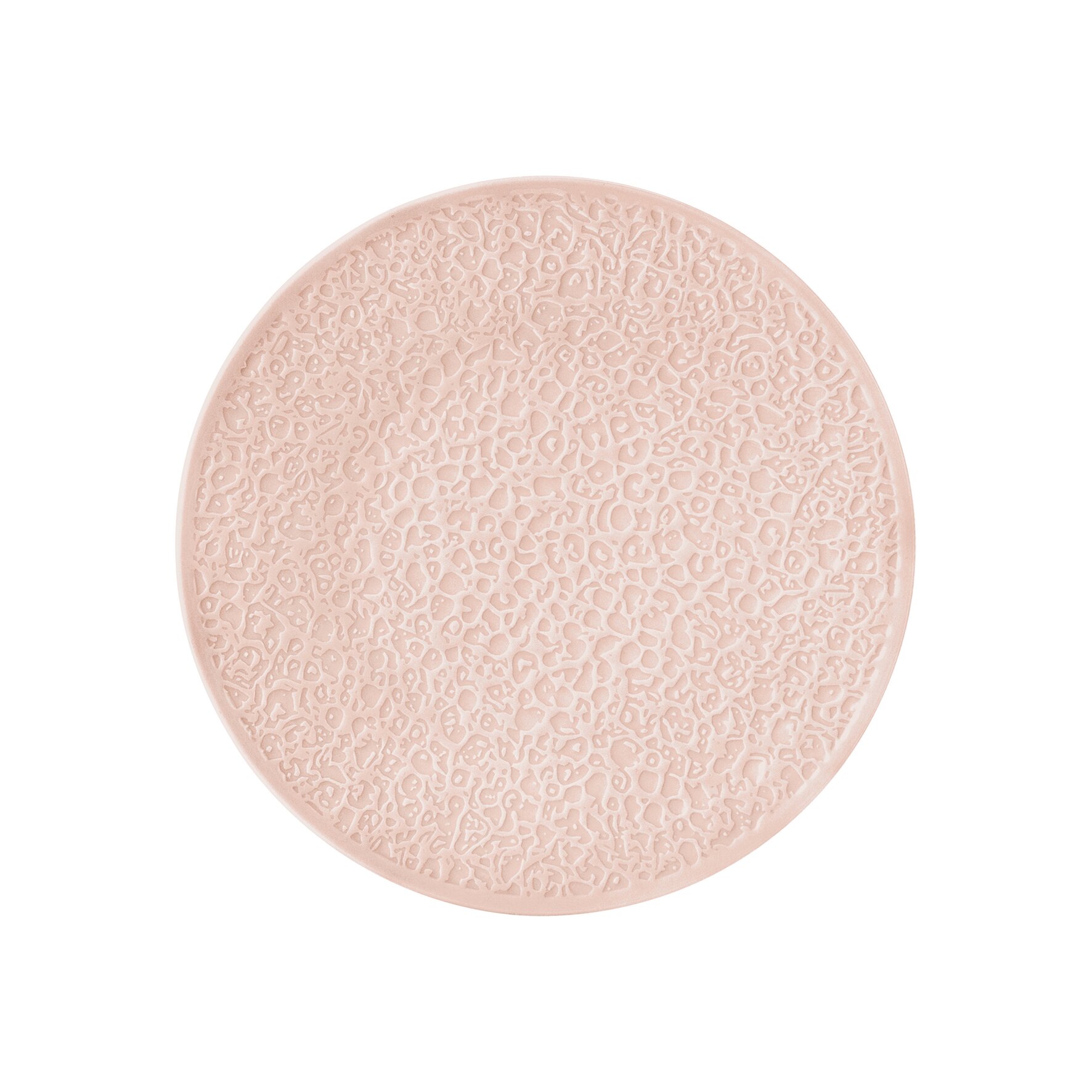 Nori, Teller flach mit Relief ø 215 mm rosé
