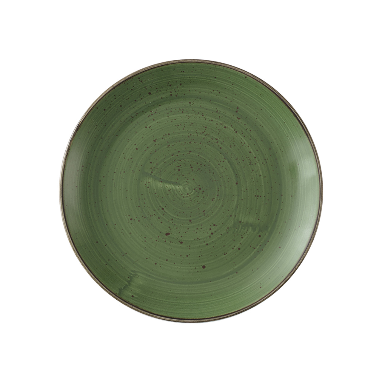 Stonecast, Coupteller flach 260 mm Sorrel Green 