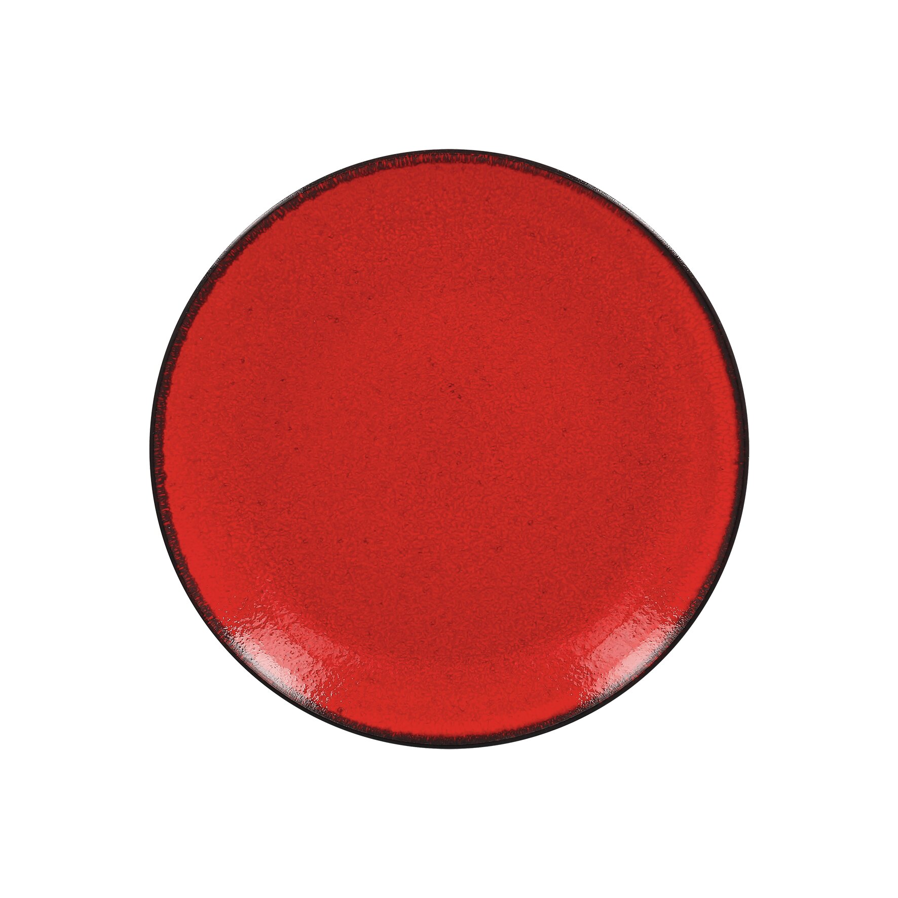 Fire, Coupteller flach ø 240 mm rot