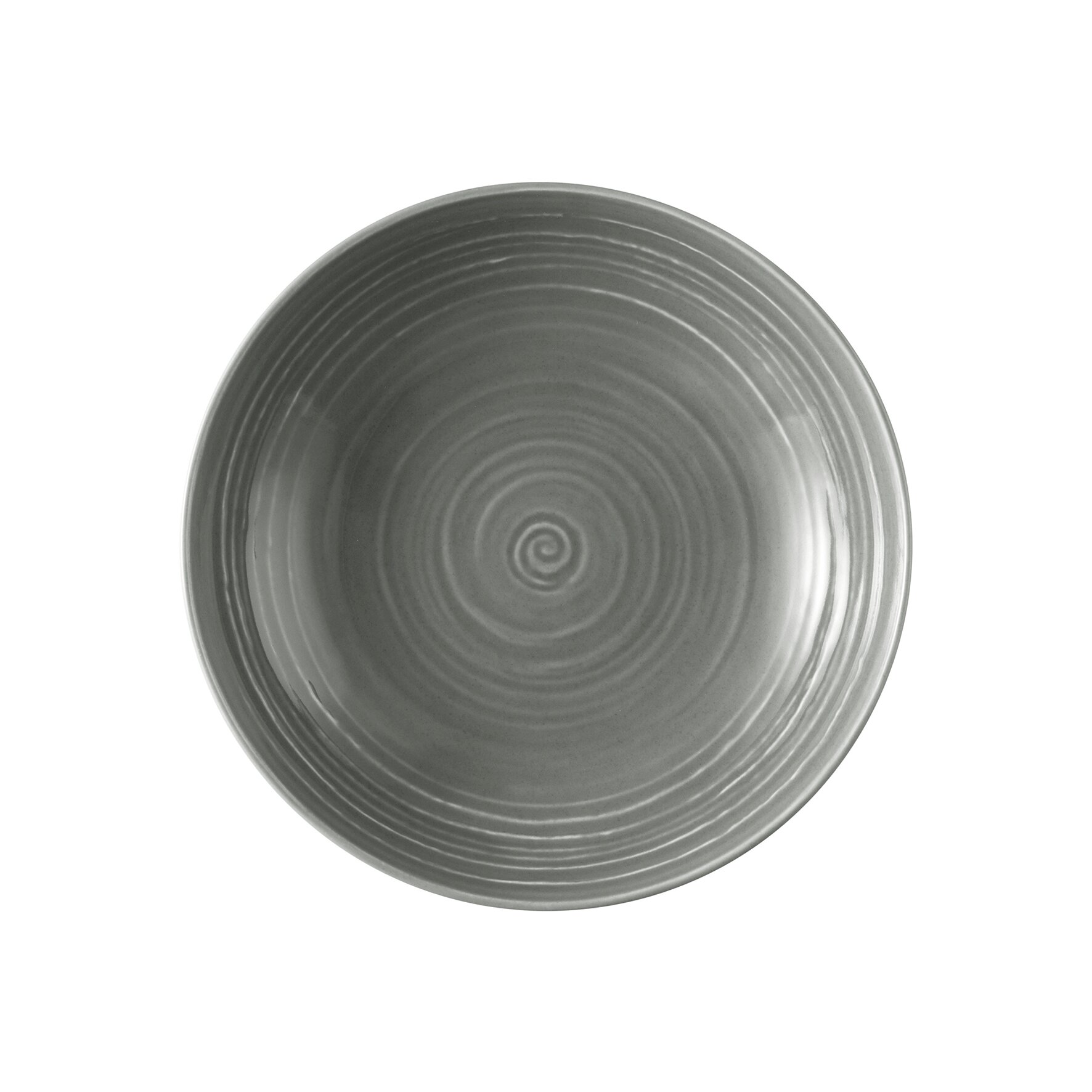 Terra, Suppenteller mit Relief ø 212 mm perlgrau