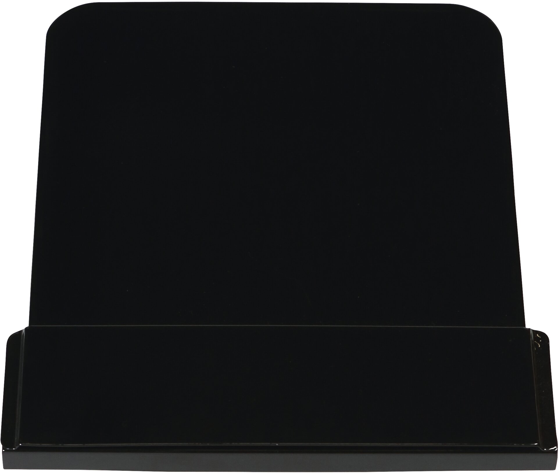 Anzeigetafel  schwarz für Abfalleimer 861109 bis 861116