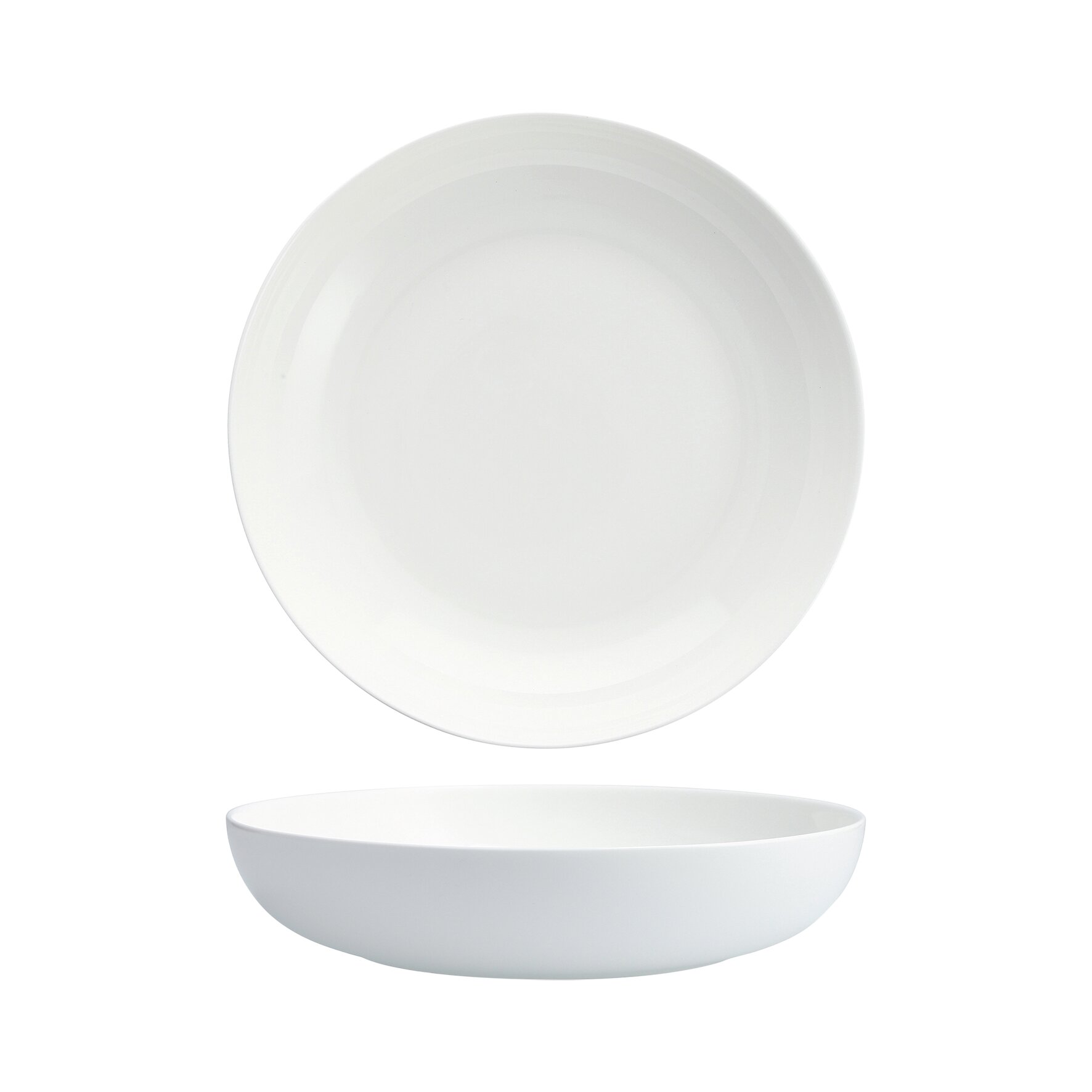 Modern Coupe, Coupeteller tief ø 235 mm weiß