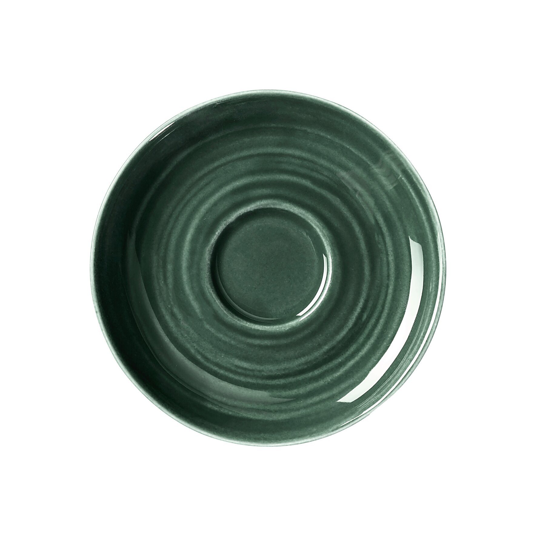 Terra, Espresso-Untertasse ø 120 mm moosgrün 