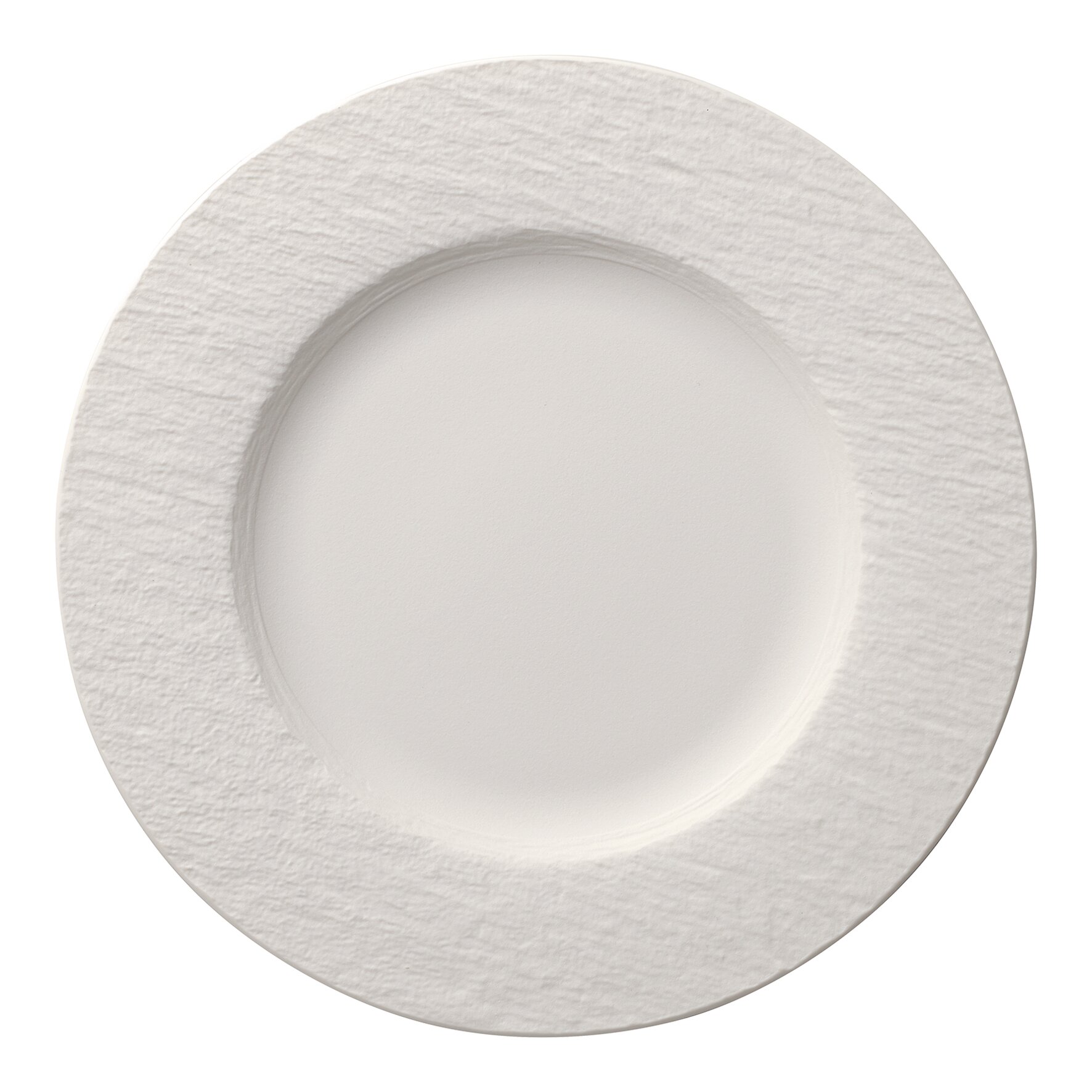 The Rock White Glacier, Teller flach ø 270 mm weiß