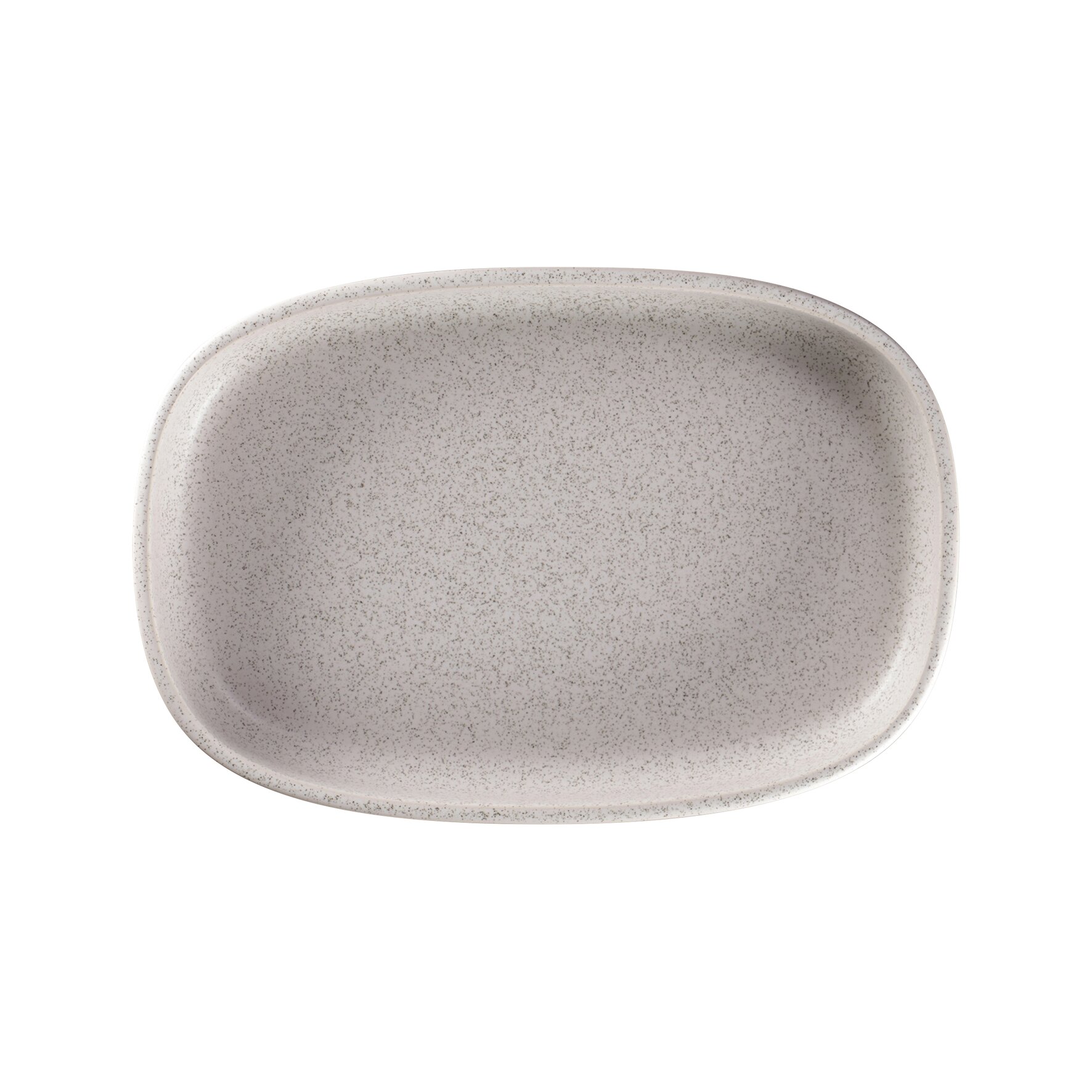 Ease, Platte oval tief 300 x 204 mm / 1,50 l clay grey