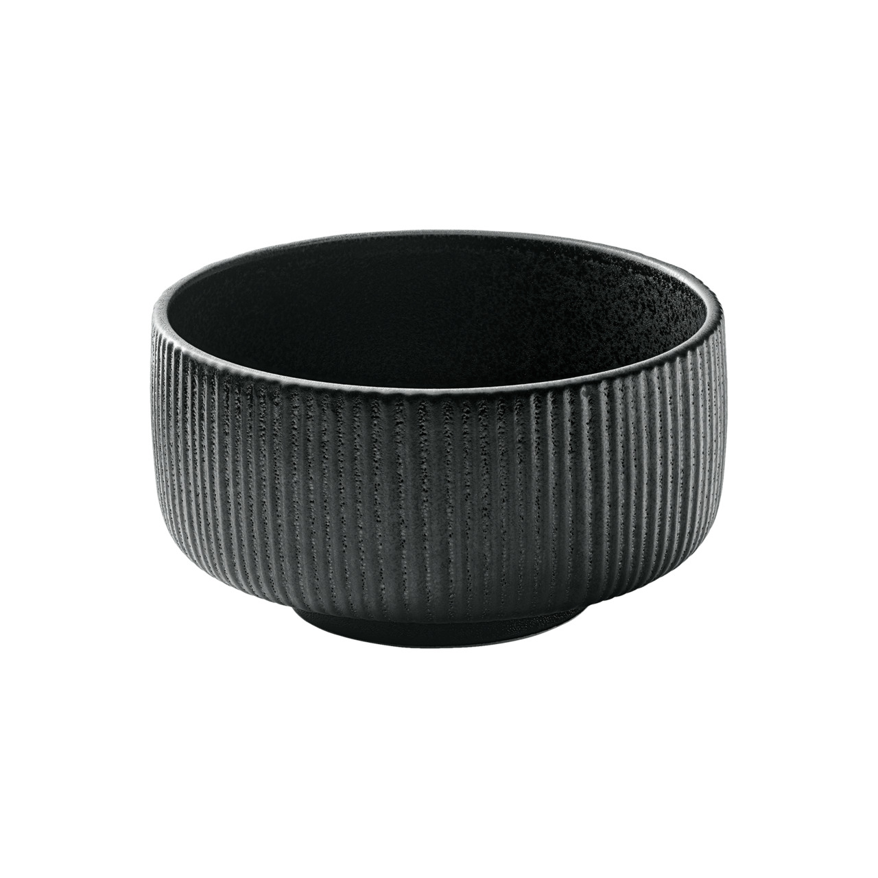 Nara, Schüssel rund Relief ø 150 mm / 0,88 l schwarz