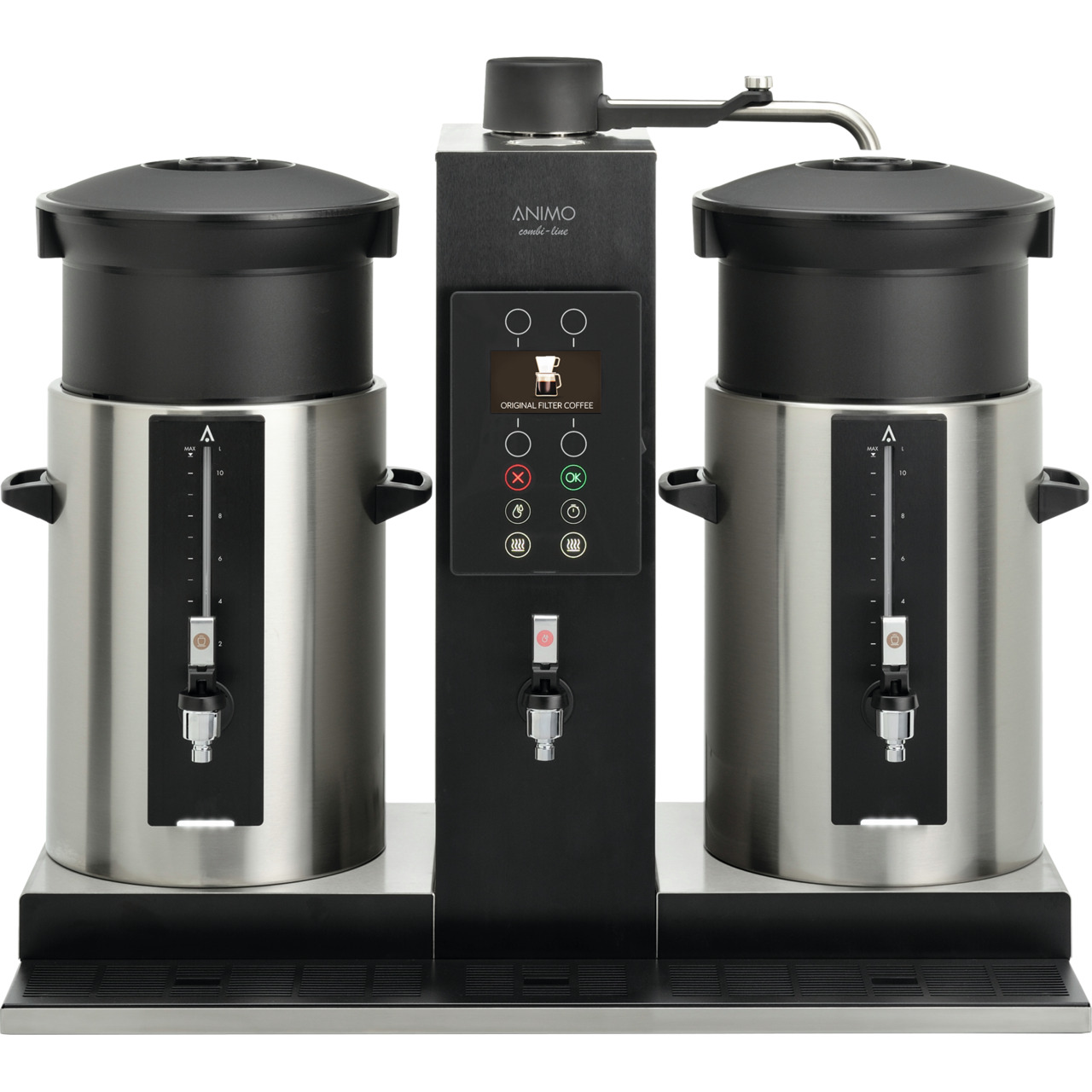 Kaffeemaschine ComBi Line mit Wasseranschluss CB 2x 10 W