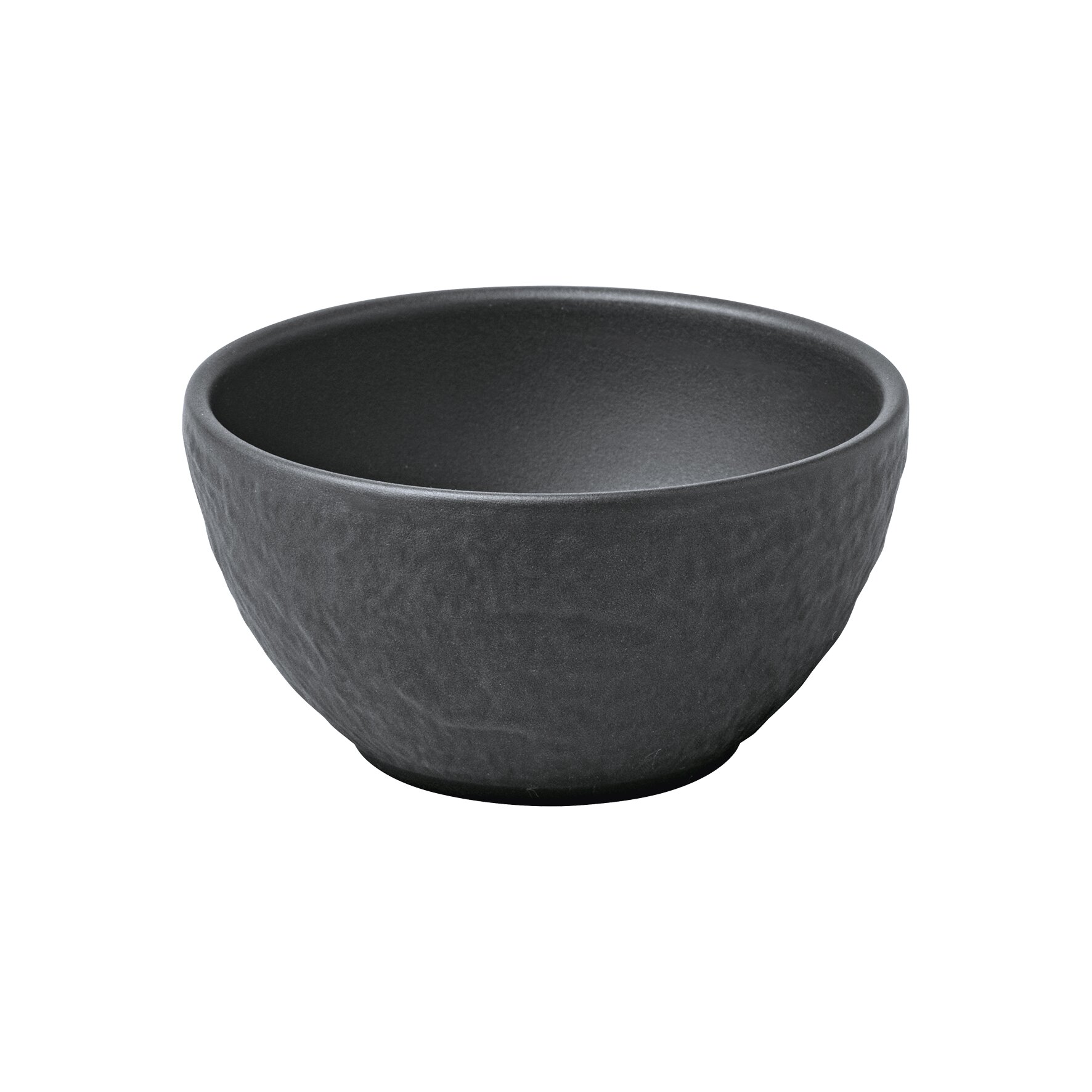 The Rock Black Shale, Schälchen ø 80 mm / 0,10 l schwarz