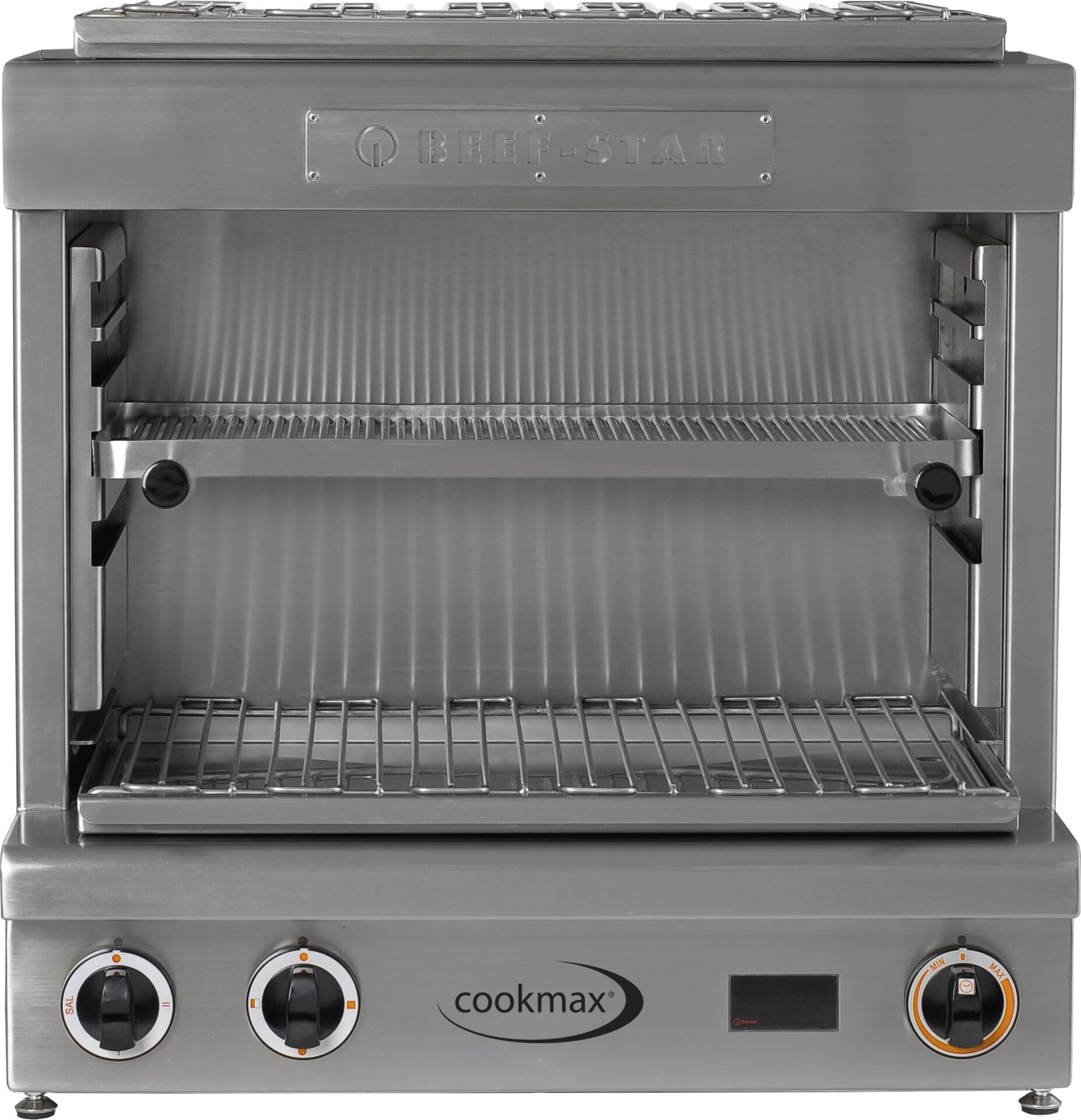 Hochtemperaturgrill Beef-Star Mini XL 2 Heizzonen 580 x 360 x 570 mm