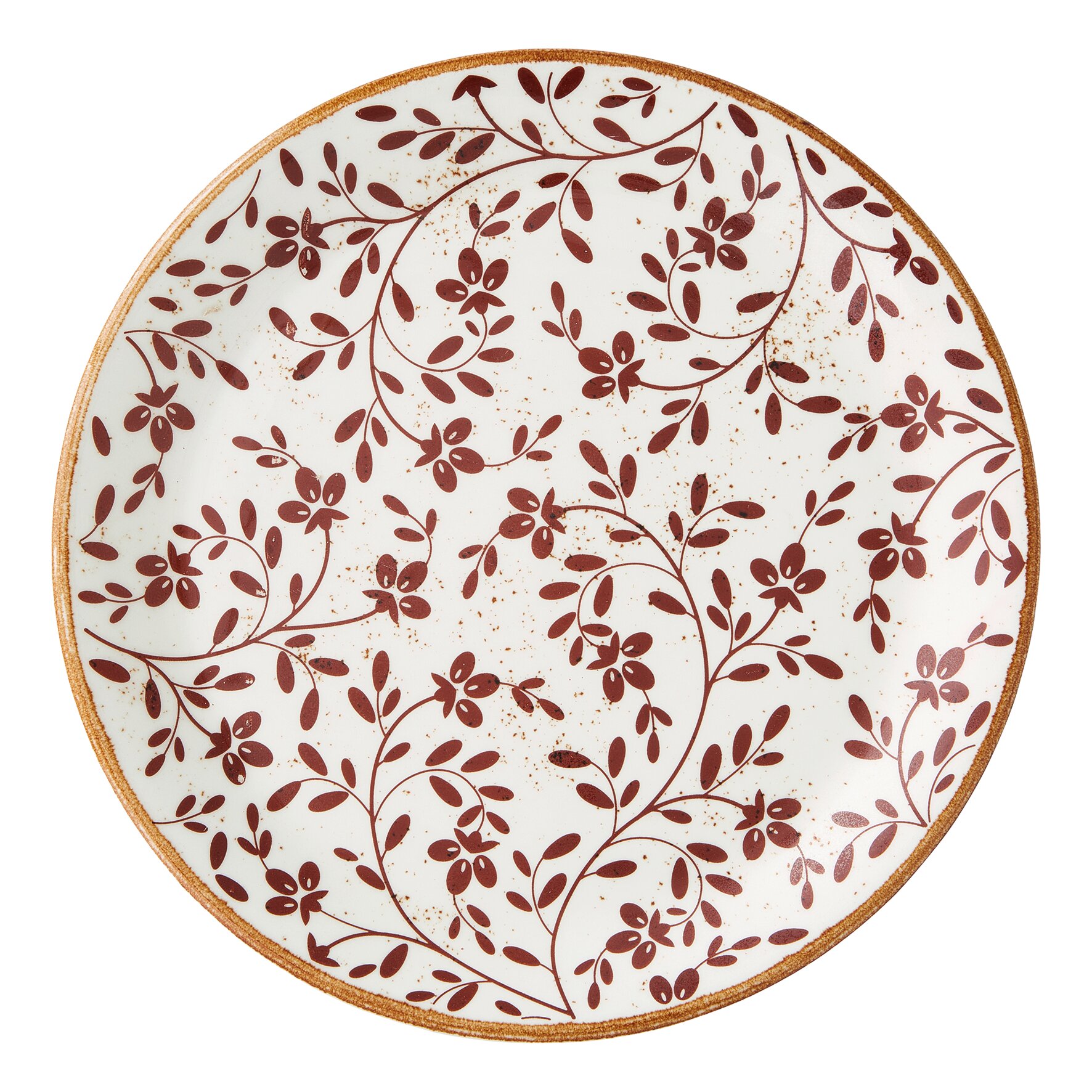 Flora, Coupeteller ø 255 mm brown 