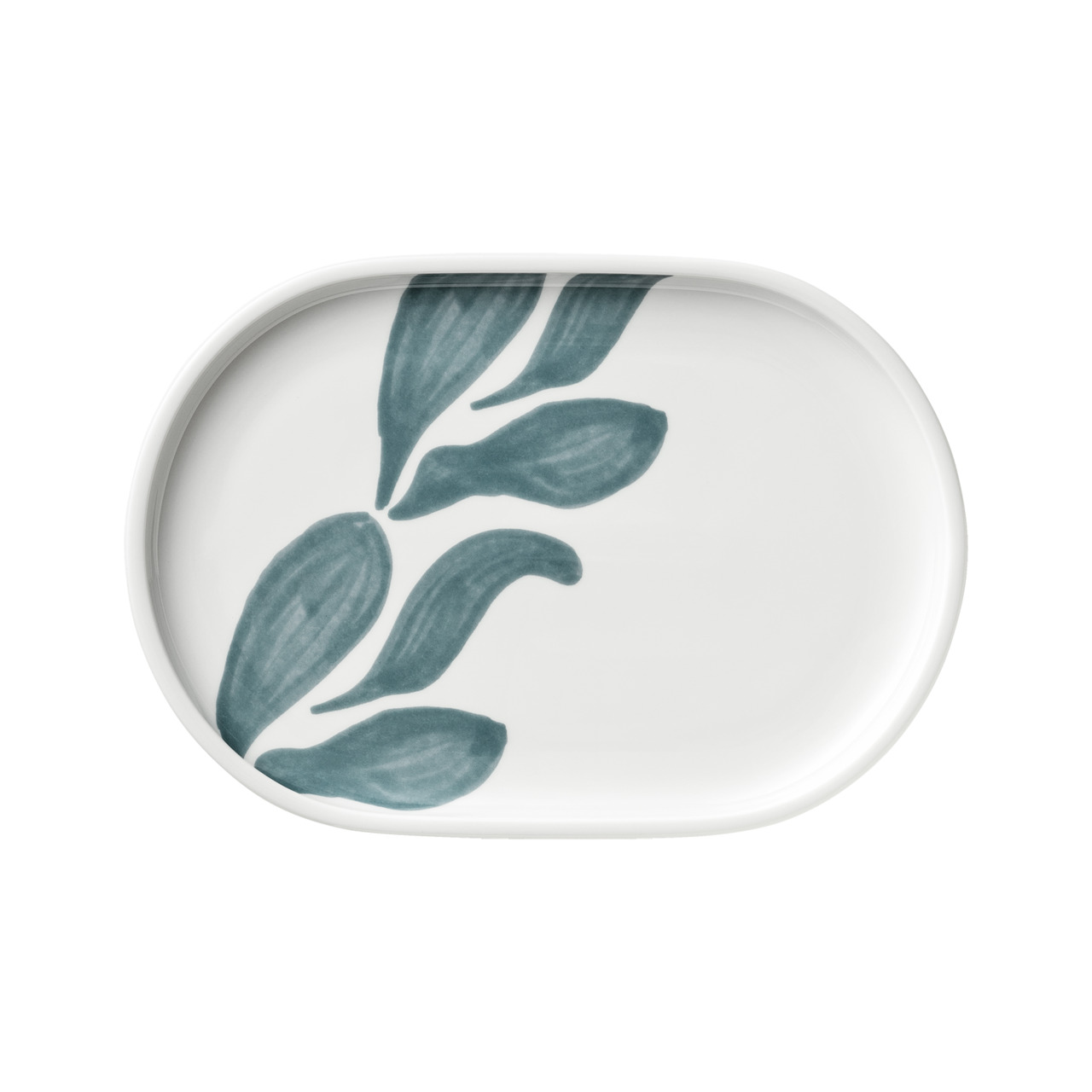 Boldleaf, Coupplatte oval 232 x 161 mm
