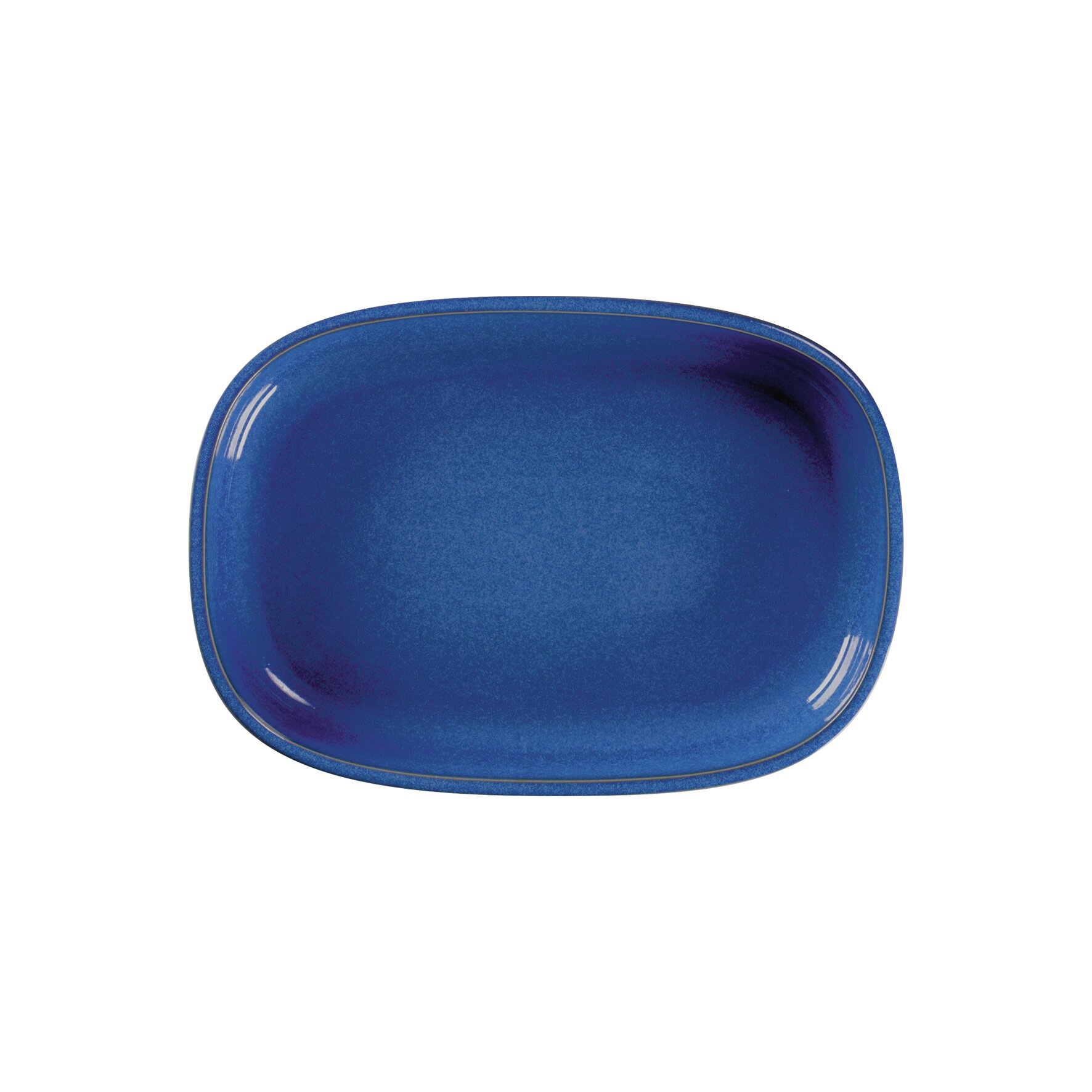 Ease, Platte oval tief 260 x 183 mm / 1,12 l cobalt blue