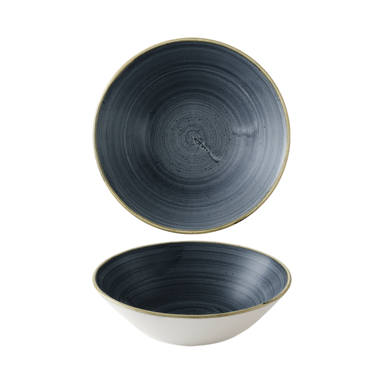 Stonecast, Coupteller tief ø 196 mm / 0,75 l Blueberry
