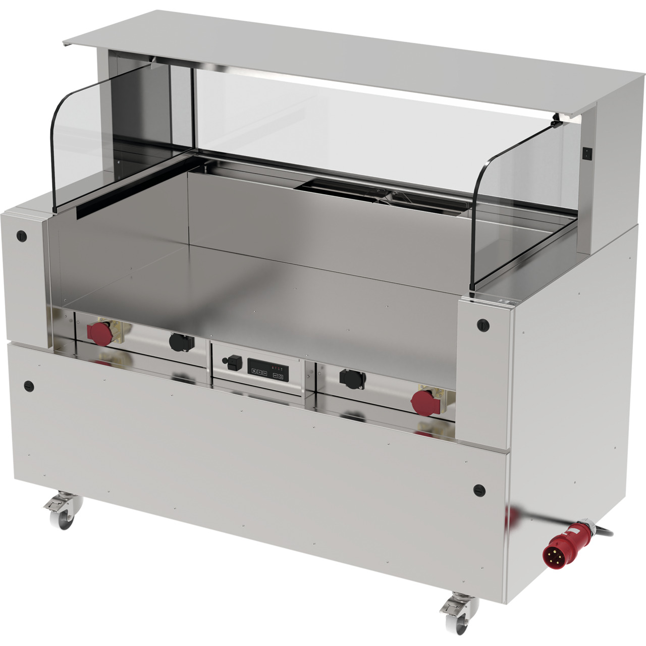 Frontcooking Station acs 1500 d3 / mit Aufsatz / 3 x varithek