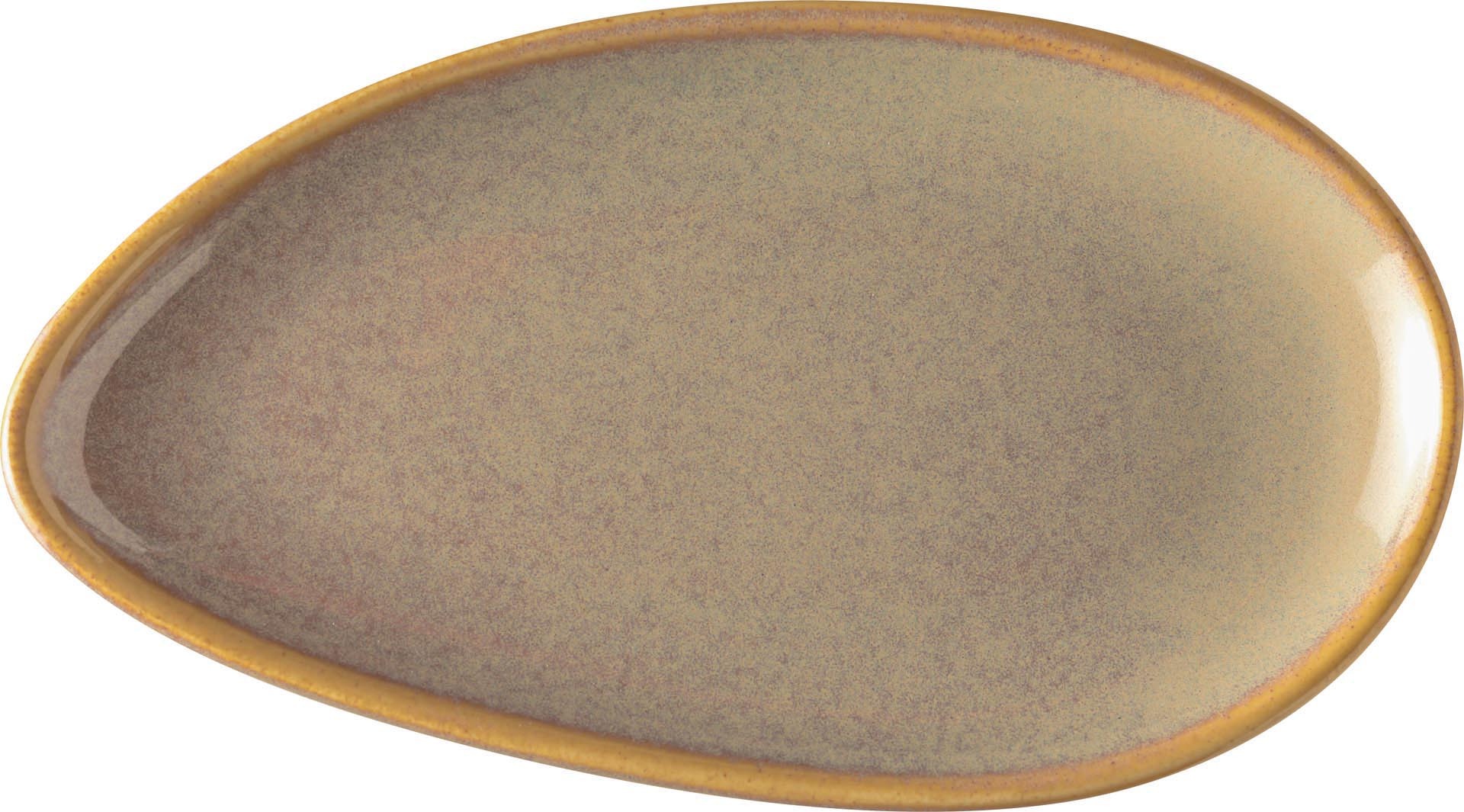 Platte flach oval "Vida" 17,8 cm