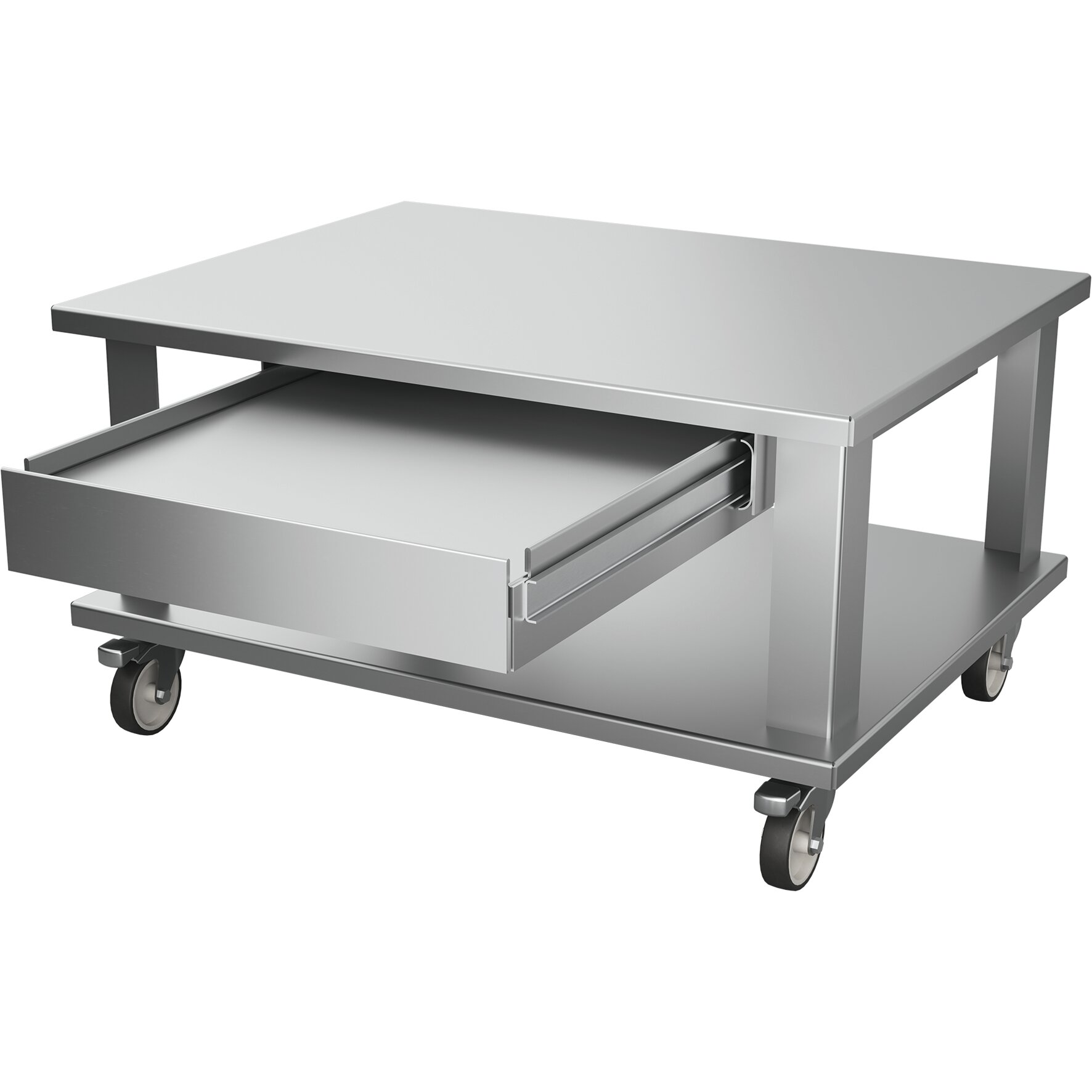 Fahrbares Untergestell 670 x 520 x 365 mm / für TD 3000 L / TD 4000