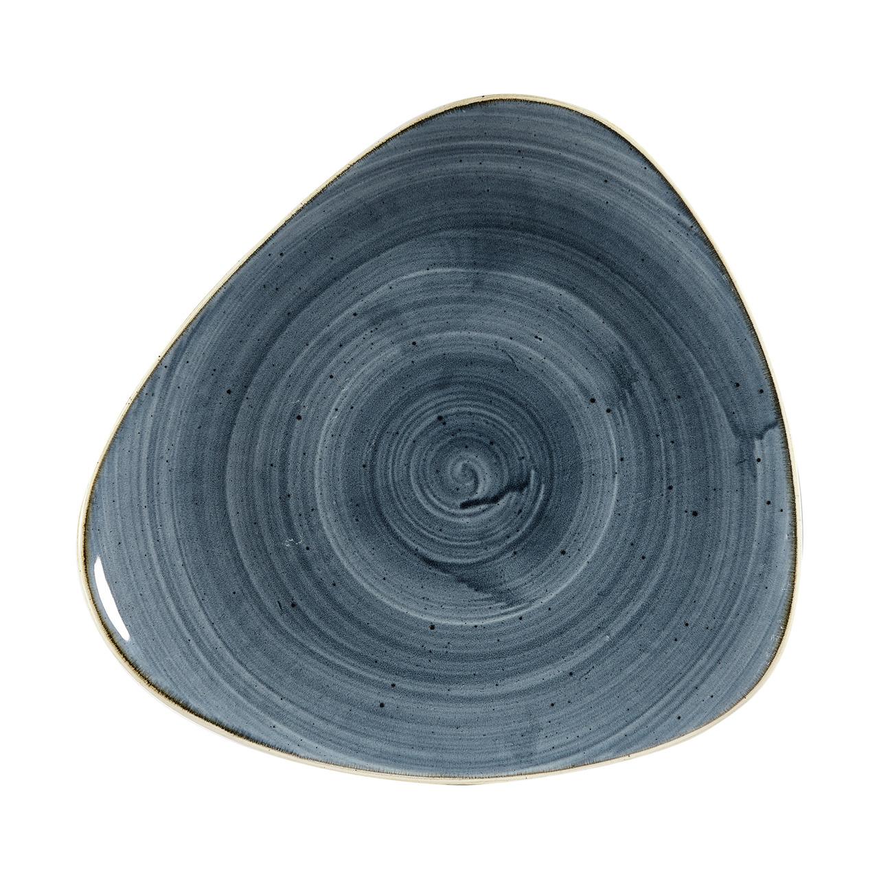 Stonecast, Teller Lotus dreieckig 311 x 311 mm Blueberry