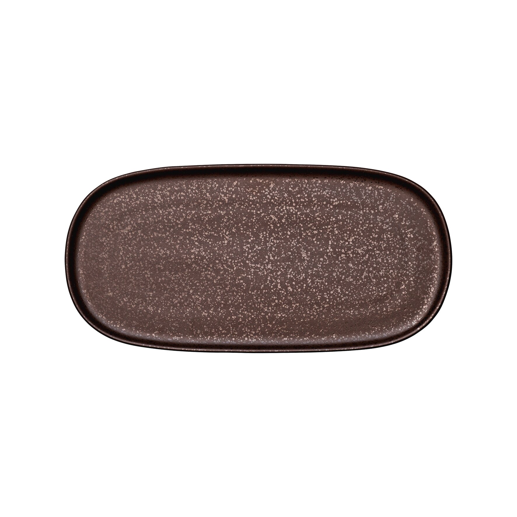 Nivo Mokka, Coupeplatte flach 300 x 150 mm mokka