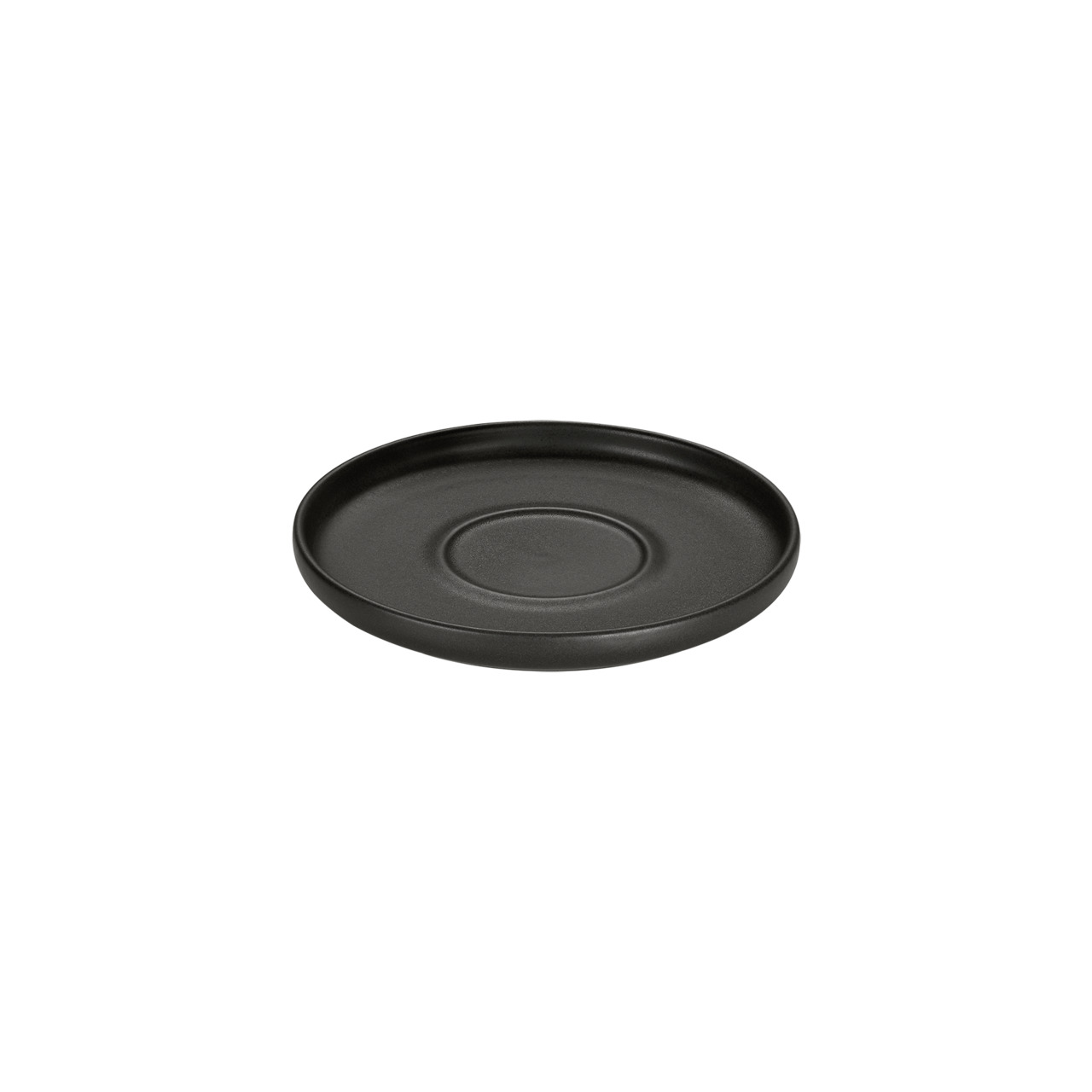 Elements, Untertasse rund ø 143 mm schwarz