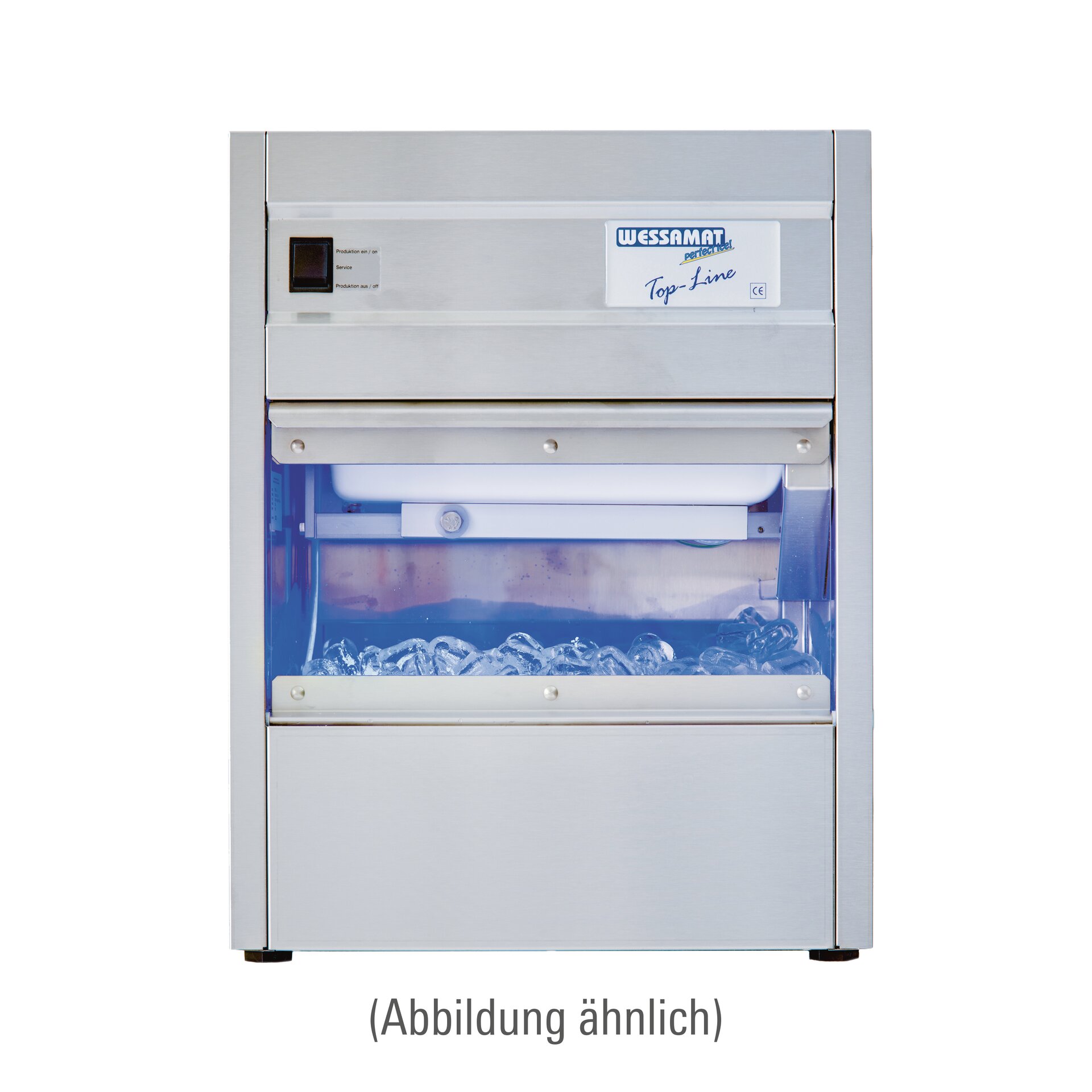 Eiswürfelbereiter W 31 L / 35,00 kg/24 h / 15,00 kg Vorrat / Luftkühlung