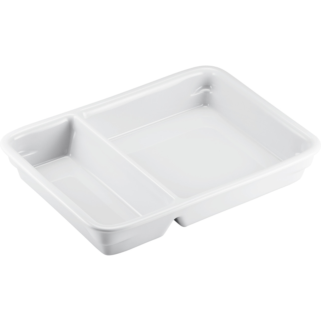 Schale 2/3 : 1/3 geteilt 235 x 175 x 40 mm