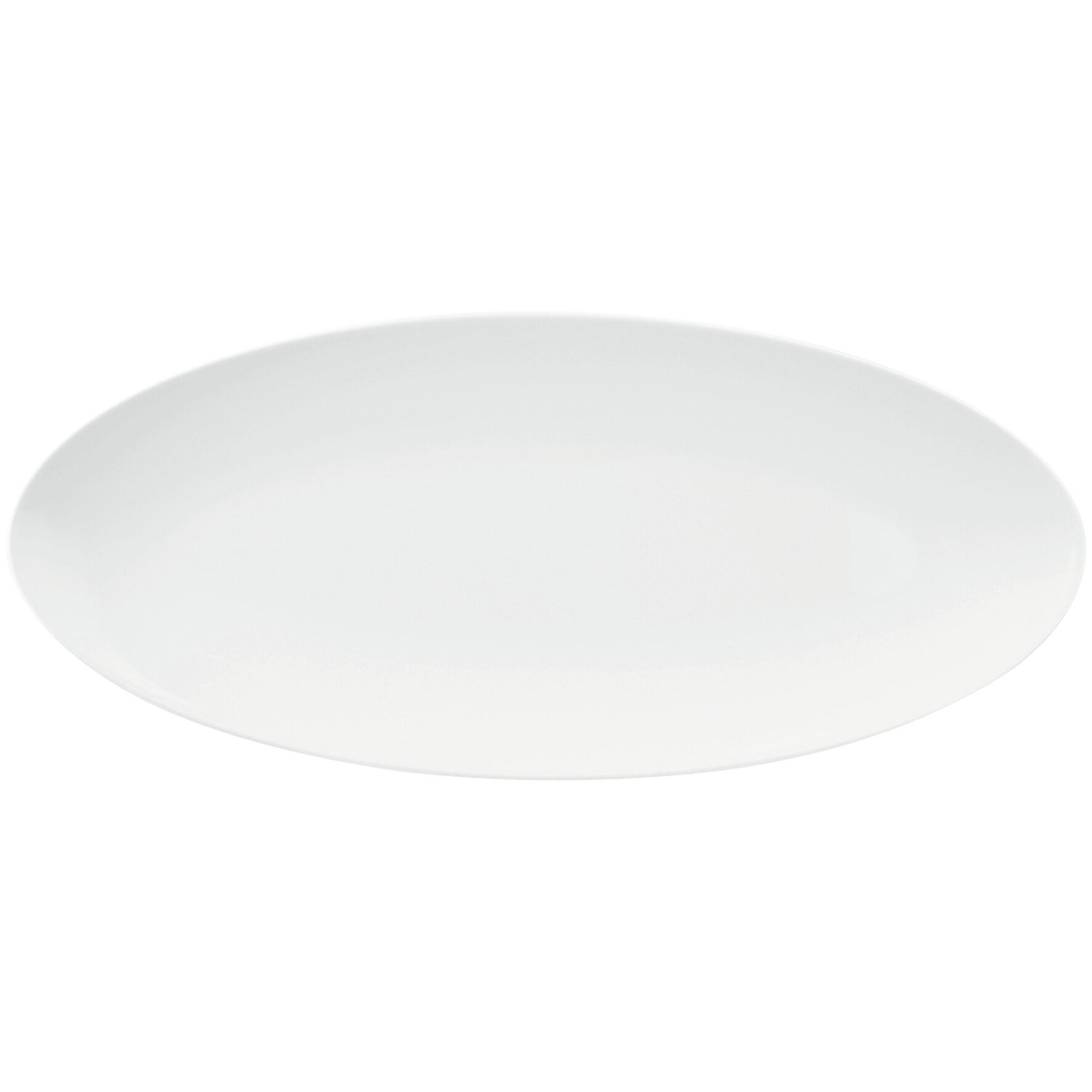 Coup Fine Dining, Coupplatte oval 405 x 191 mm weiß uni