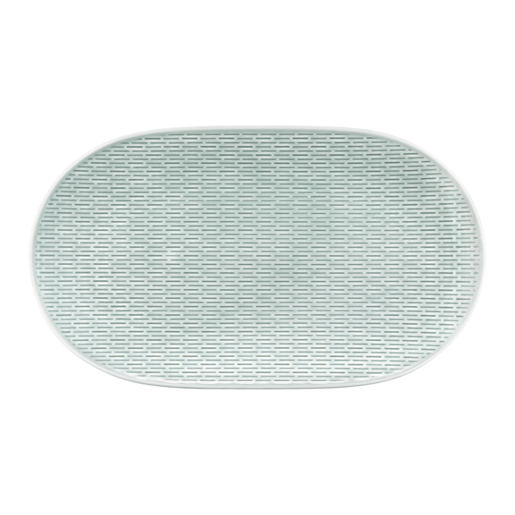 Scope Glow Sea, Coupplatte oval 372 x 222 mm / Relief