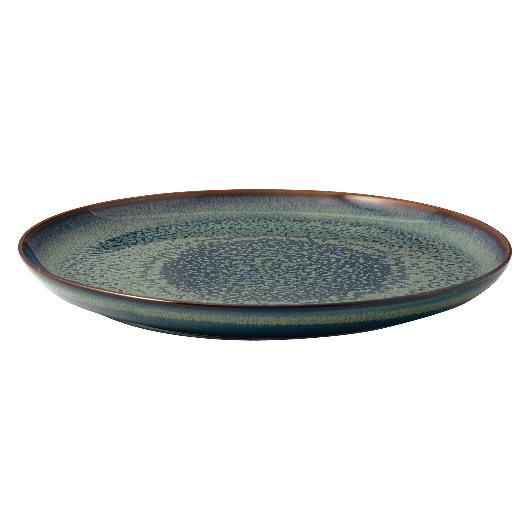 Crafted Breeze, Speiseteller ø 260 mm blau / braun