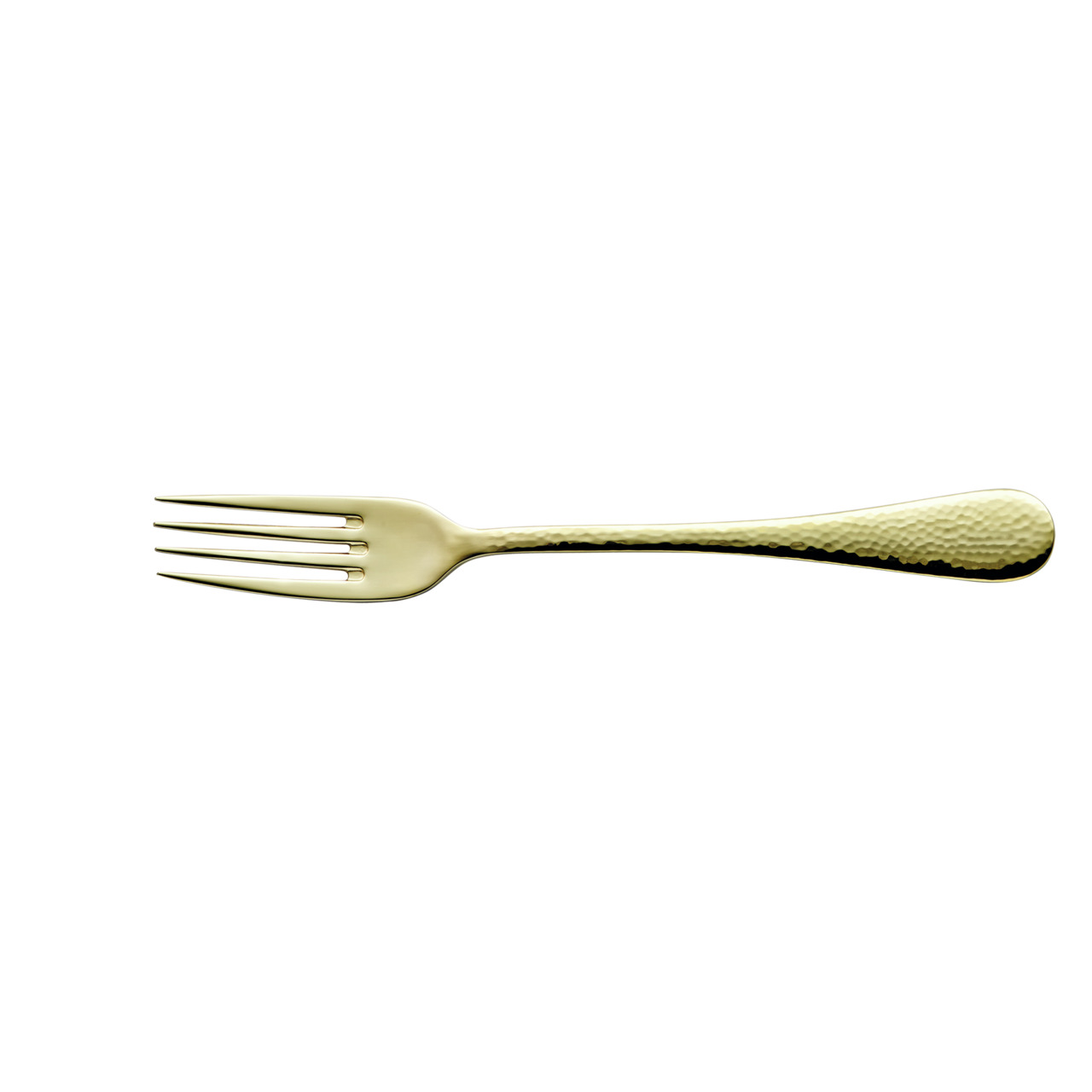 Sierra, Menügabel 208 mm gehämmert PVD champagner