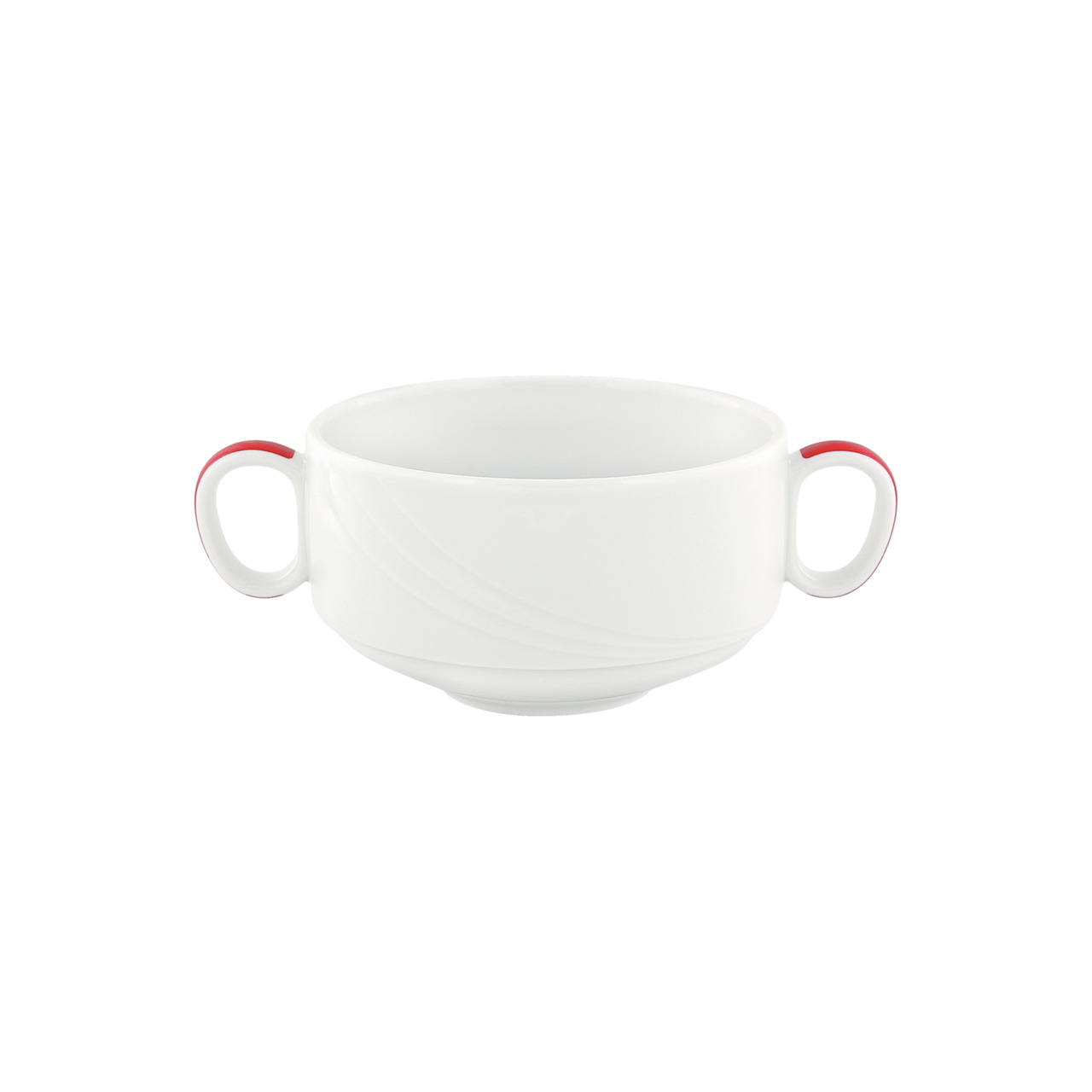 Donna Senior, Spezialsuppentasse stapelbar ø 118 mm / 0,48 l rot