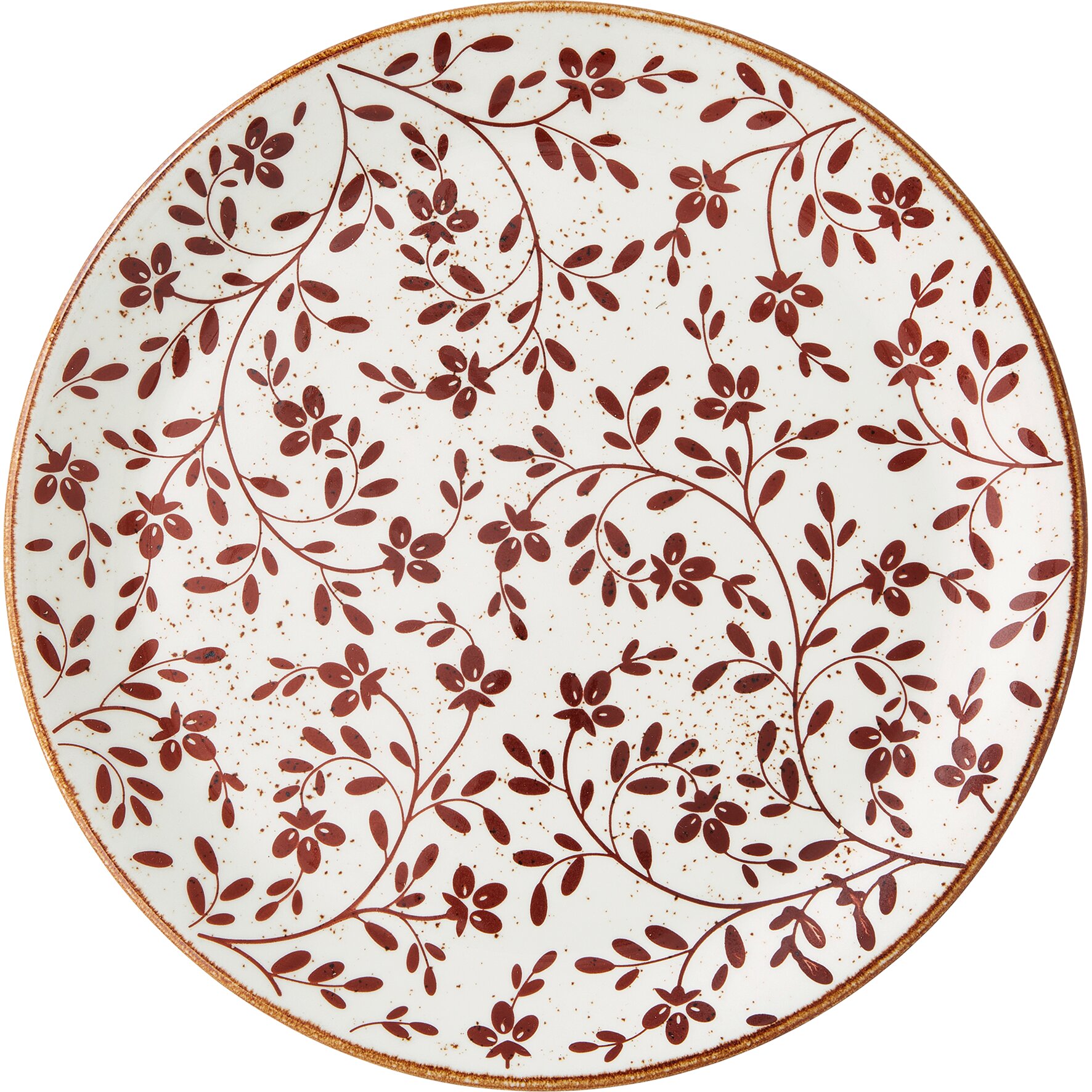 Flora, Coupeteller ø 280 mm brown 