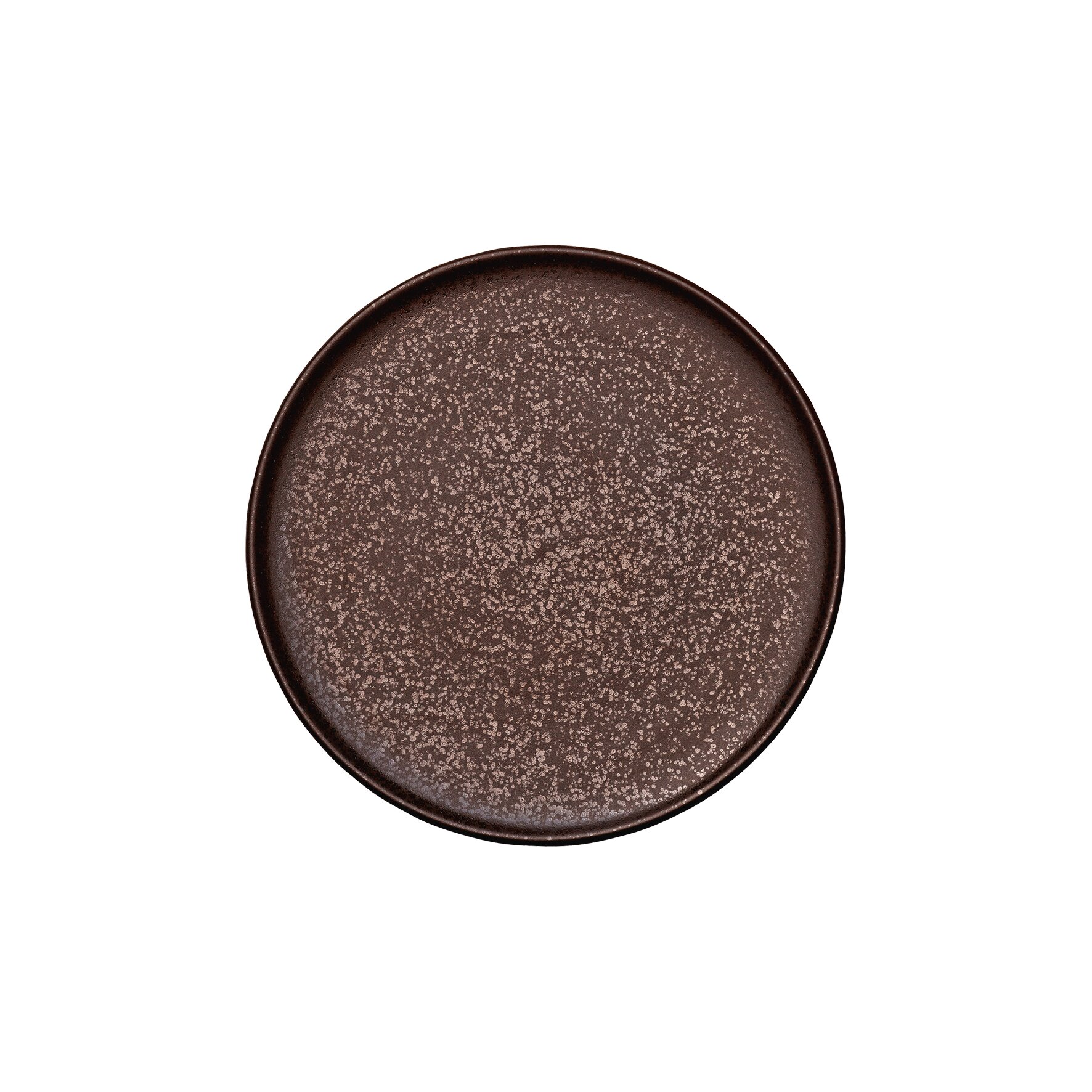 Nivo Mokka, Coupeteller flach ø 220 mm mokka