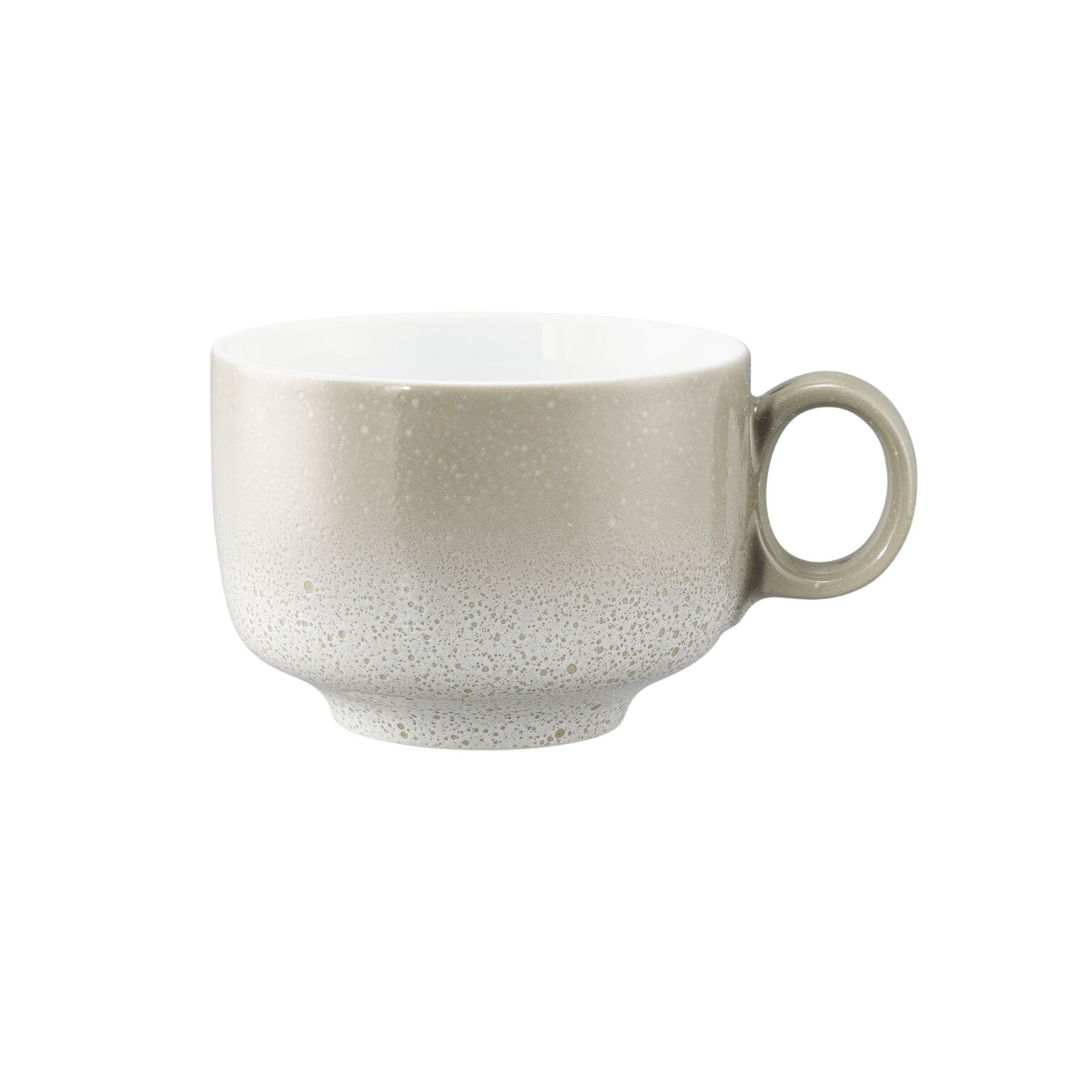 Sento Home, Milchkaffeetasse mit Henkel ø 101 mm / 0,38 l Aura cream