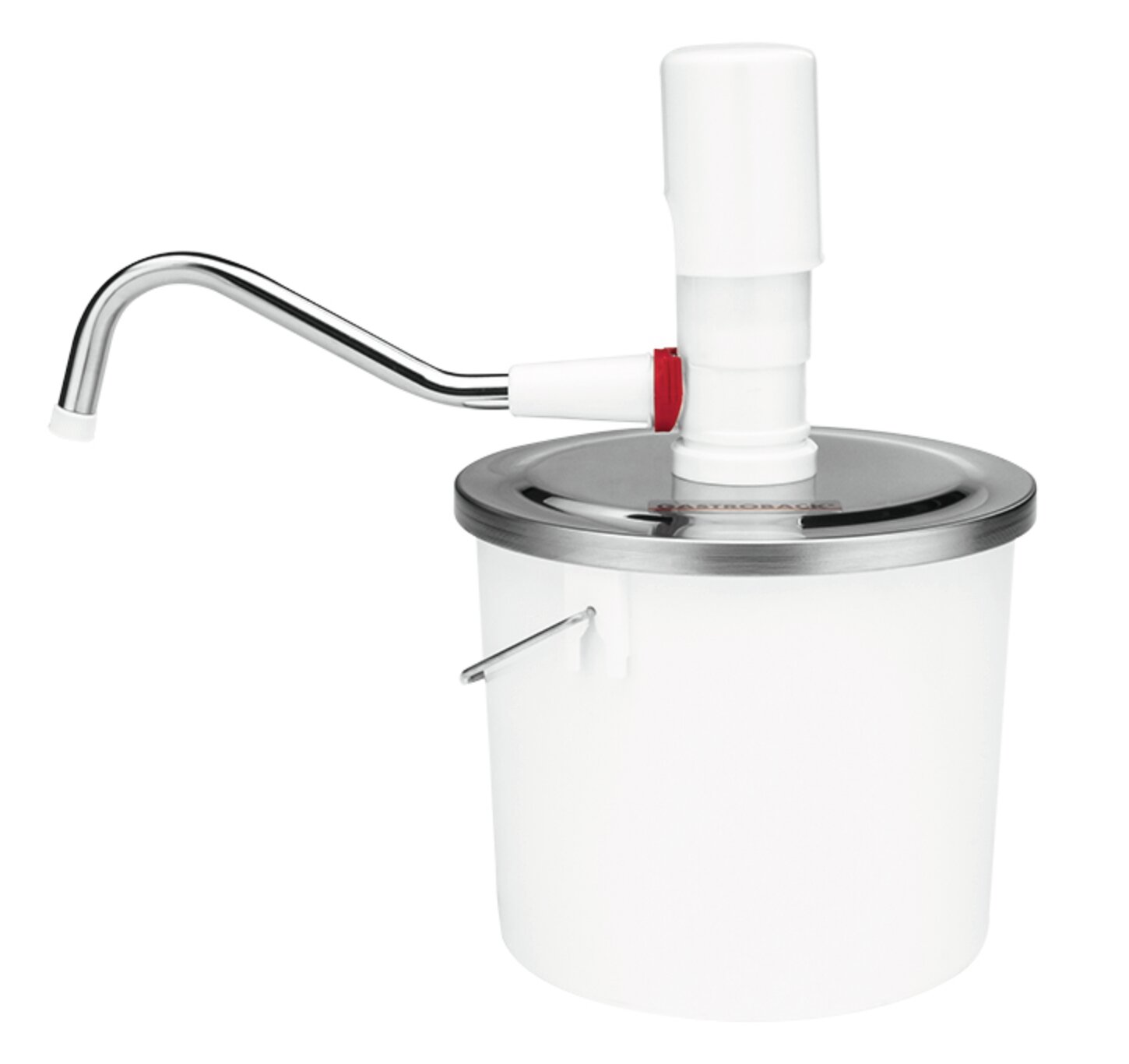 Dosierspender rund 10,00 l / 265 x 265 x 410 mm feststehender Auslauf