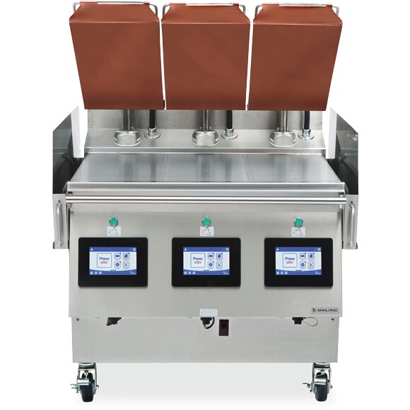 Hochleistungs-Xpress-Grill 3 Platten / Grillfläche 905 x 559 mm